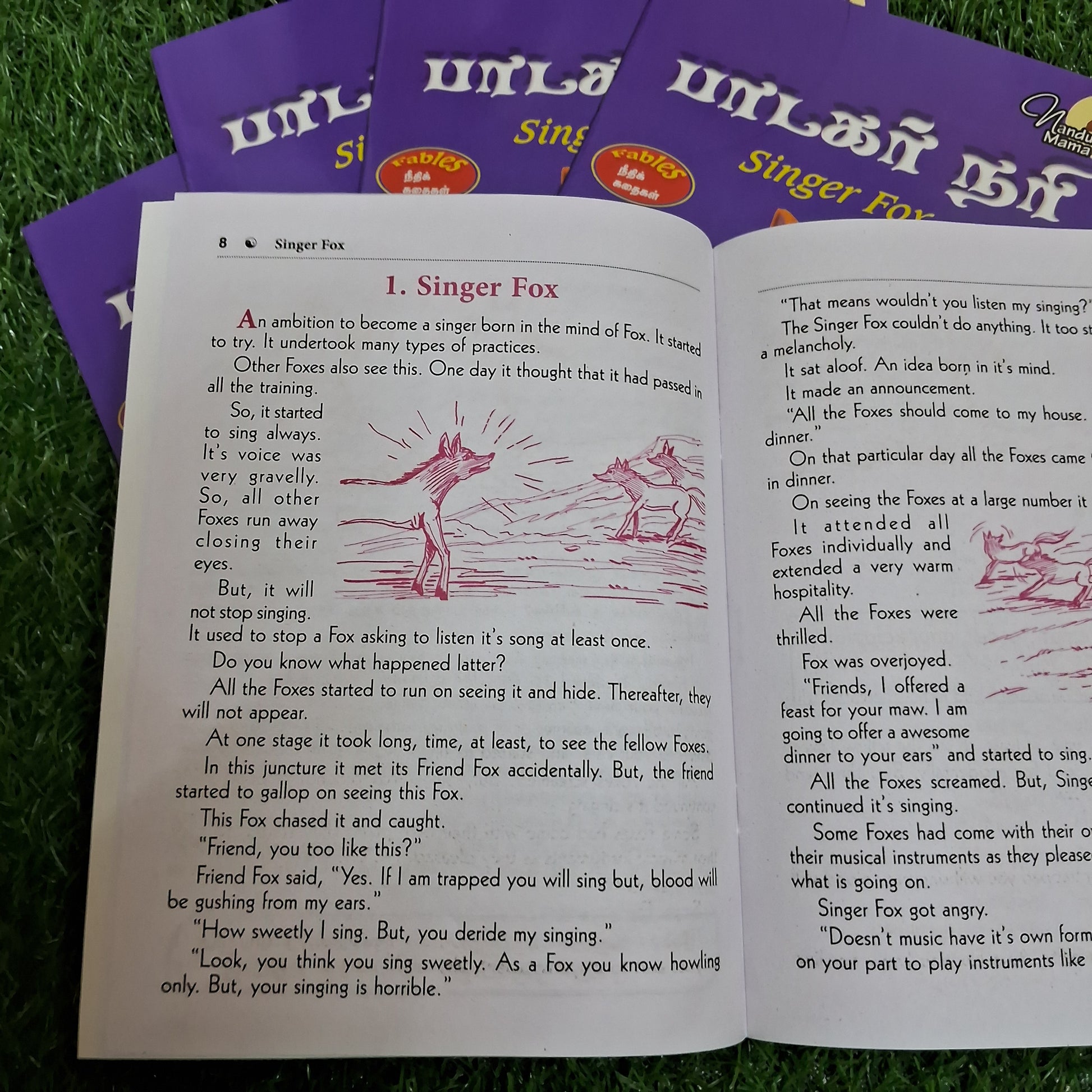 Paadagar nari - Singer Fox - Bilingual