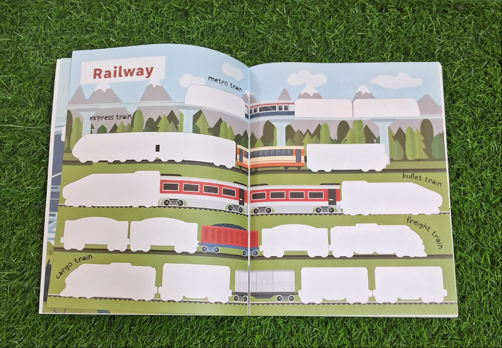 Things that Move - Sticker Book