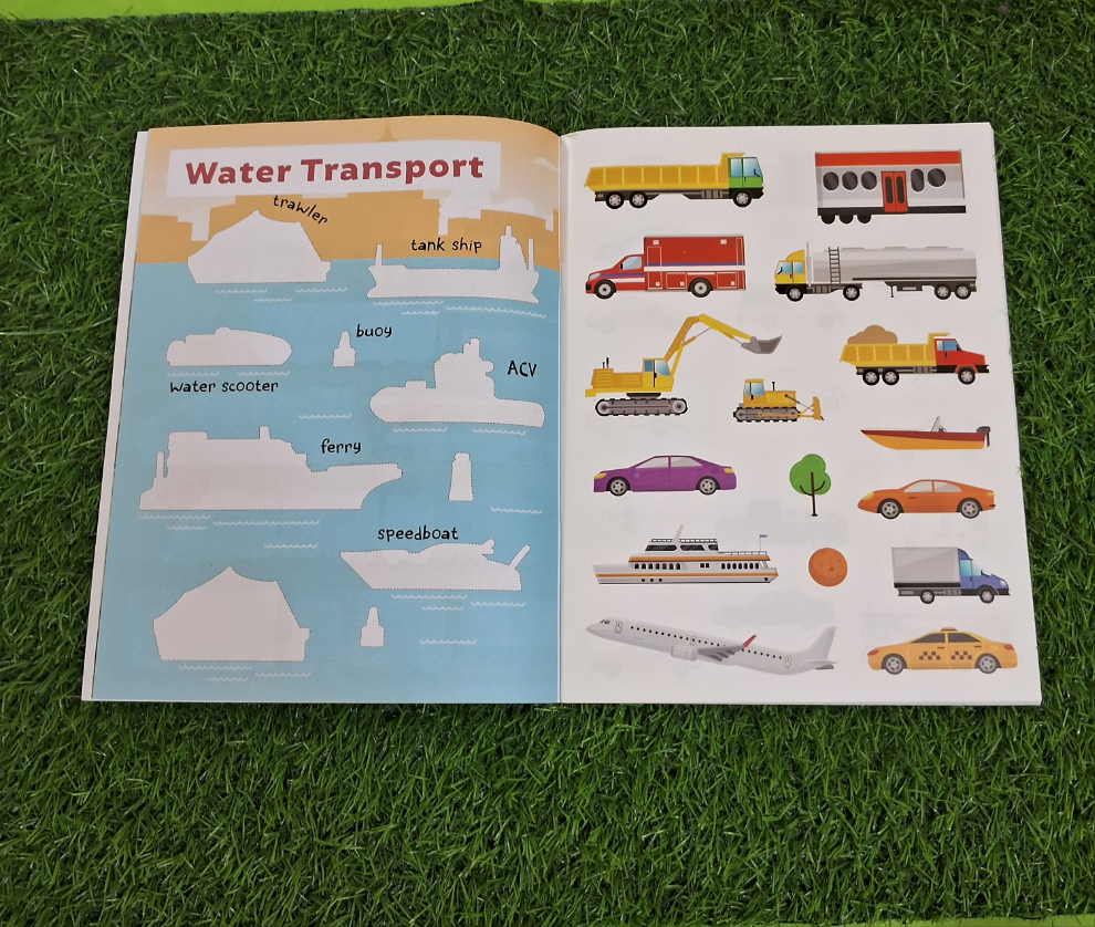 Things that Move - Sticker Book