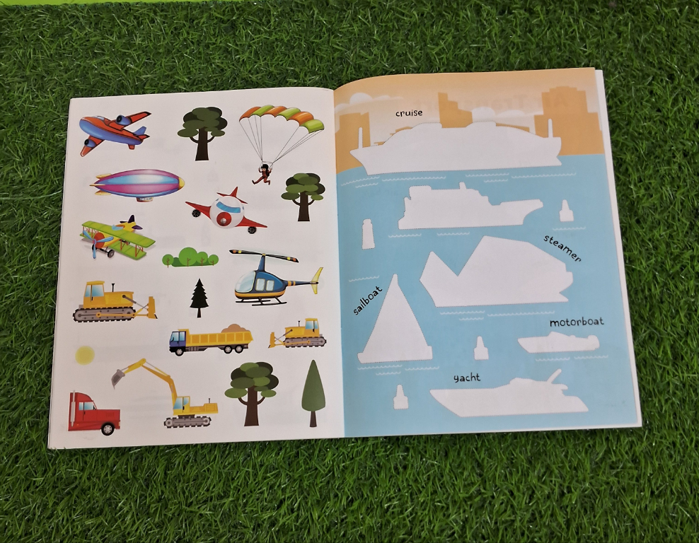 Things that Move - Sticker Book