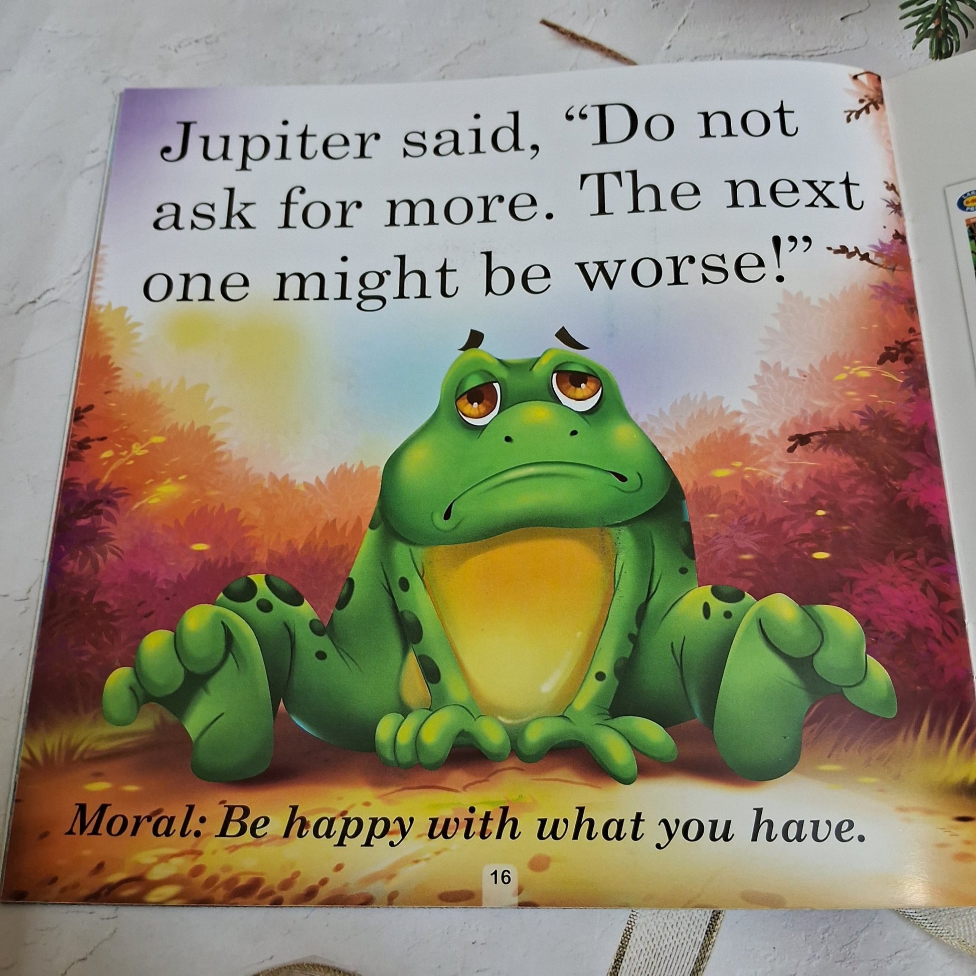 A king for the Frogs - Large Print - We Are Turners