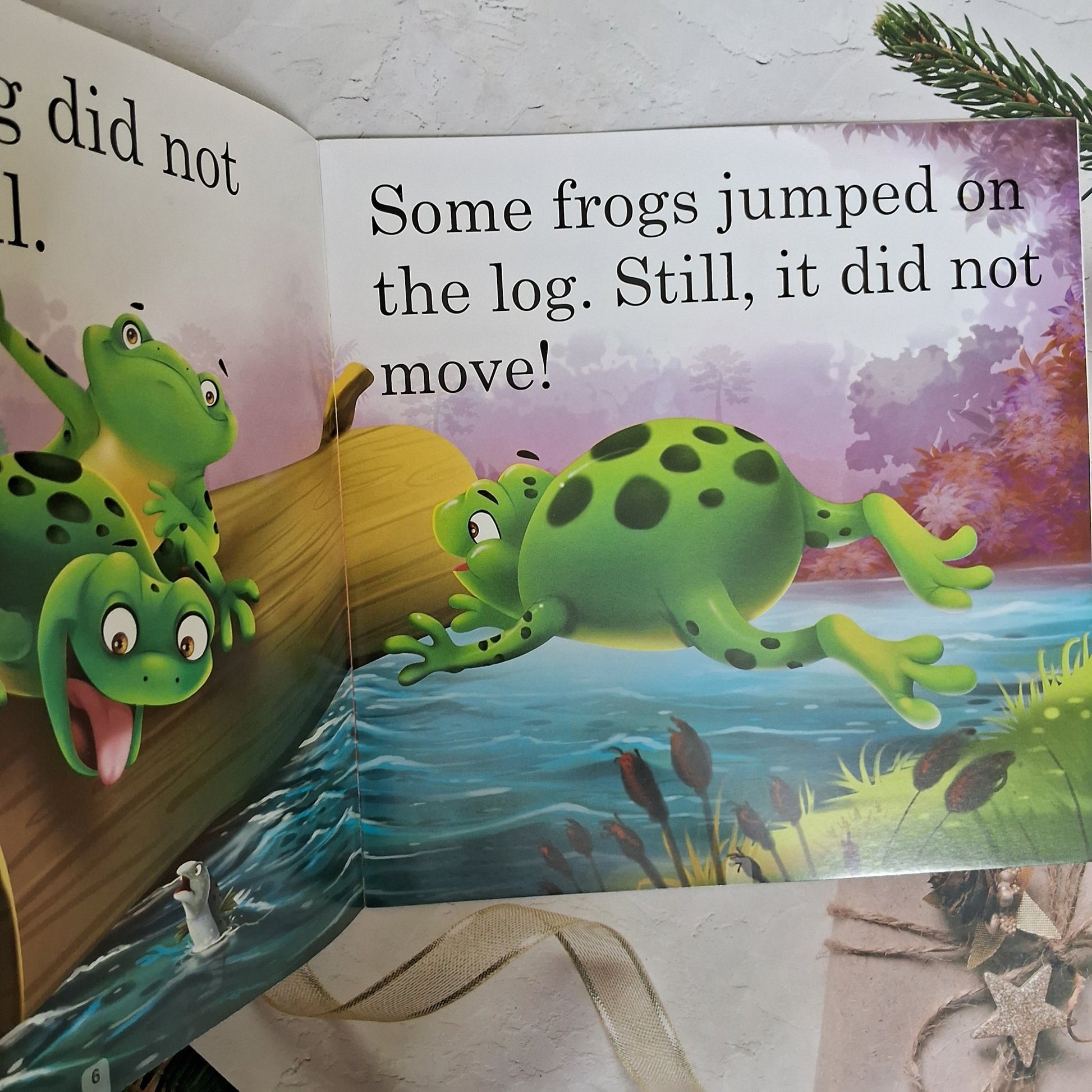 A king for the Frogs - Large Print - We Are Turners