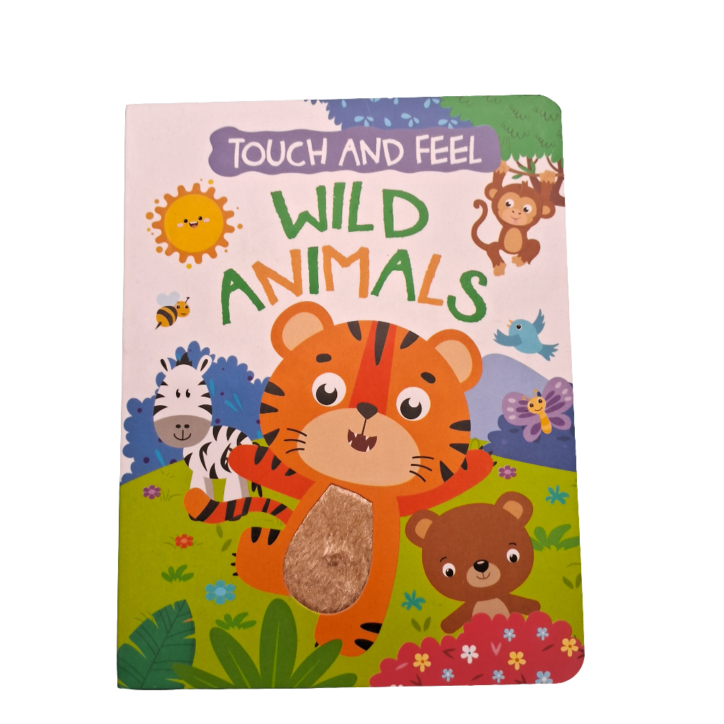 Wild Animals - Touch Feel Book