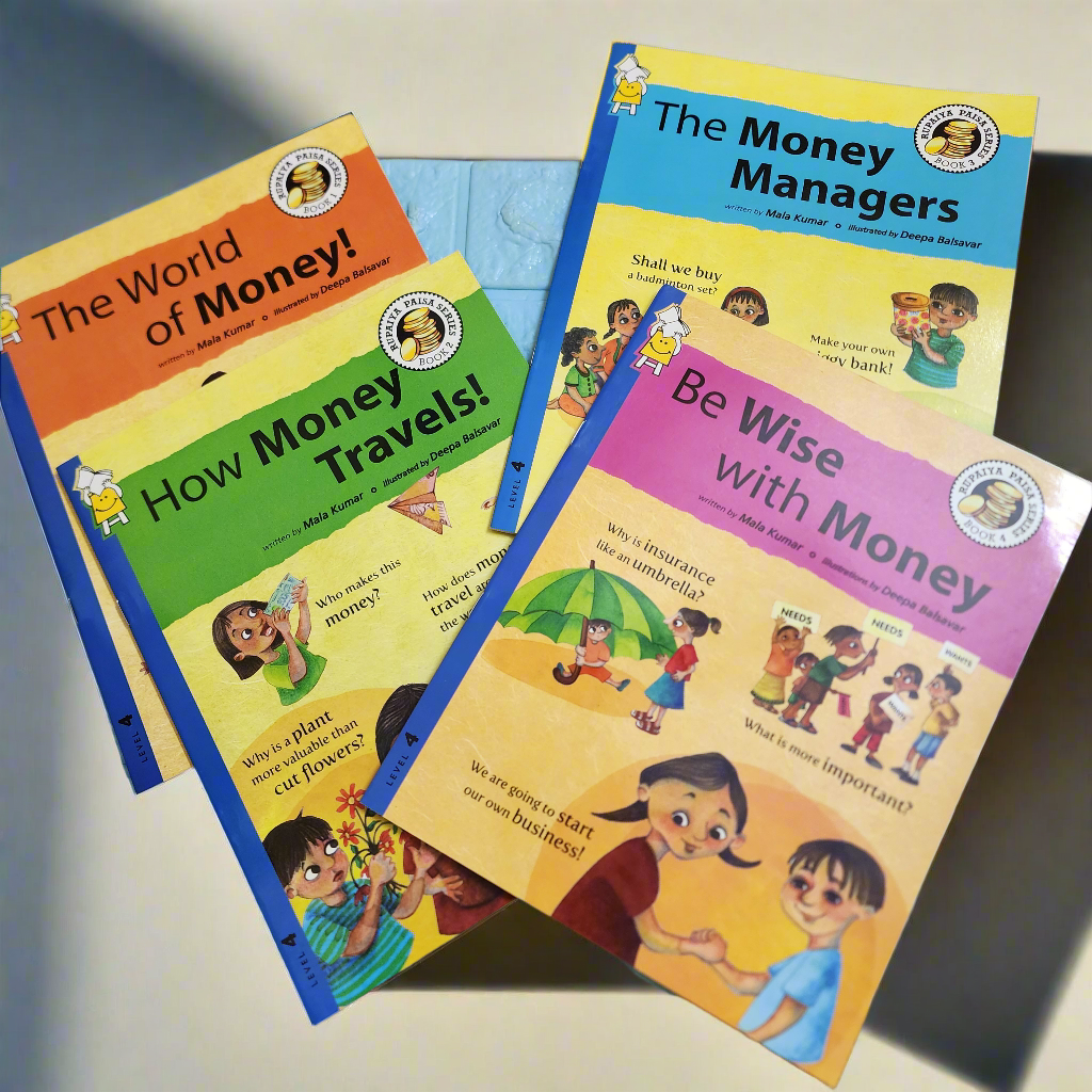 Money Series  (Combo of 4) - Pratham - English - Level4