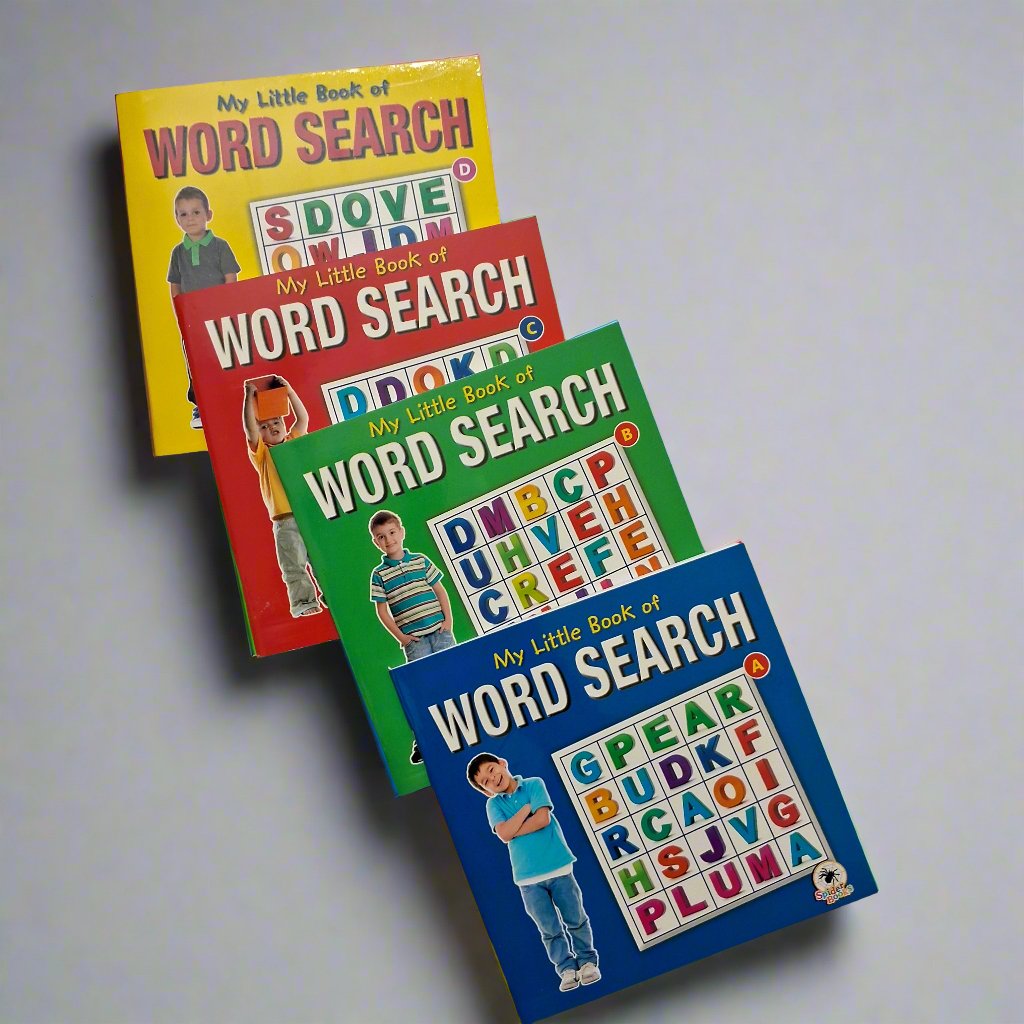 Combo of 4 Word Search Books - We Are Turners