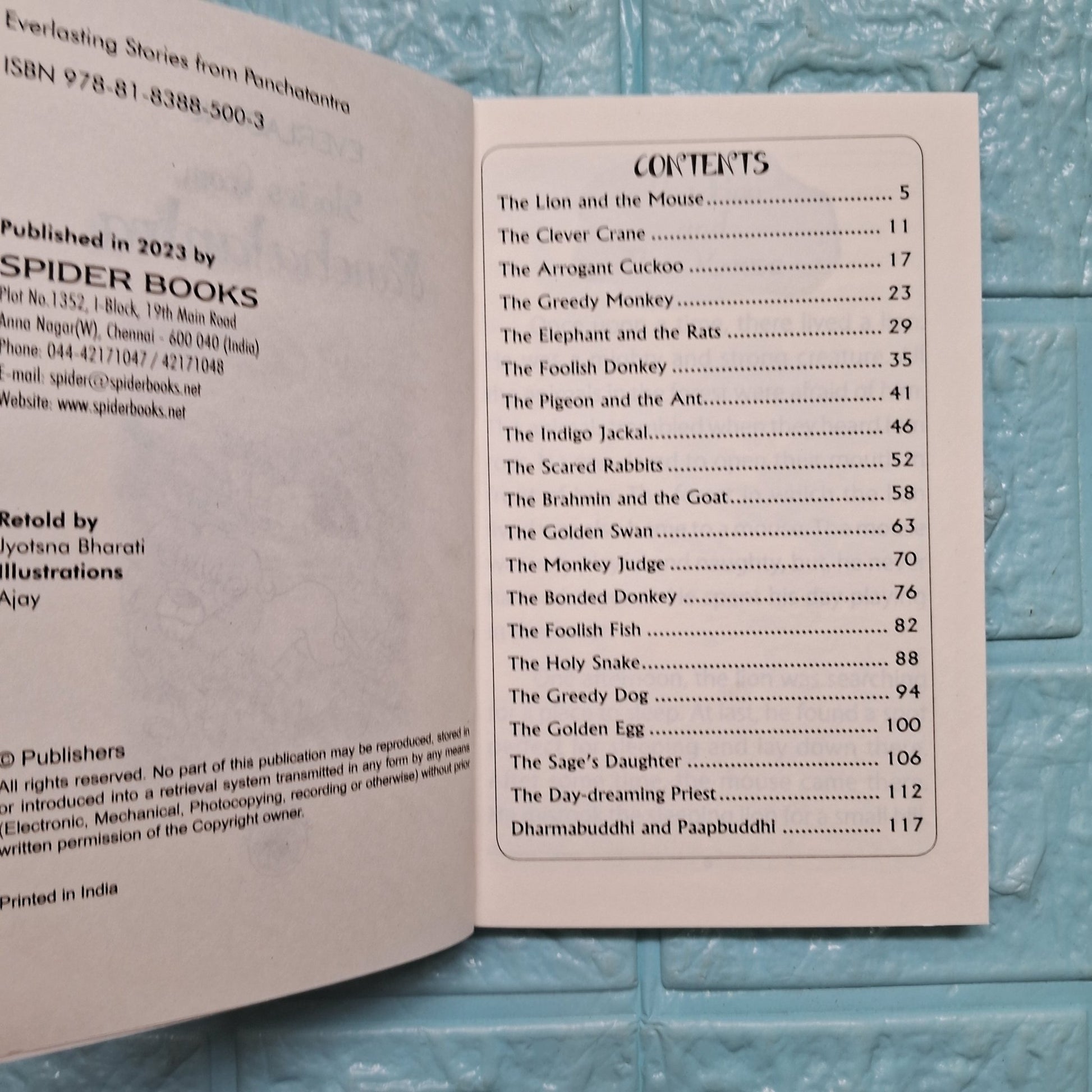 Everlasting stories from Panchatantra - We Are Turners