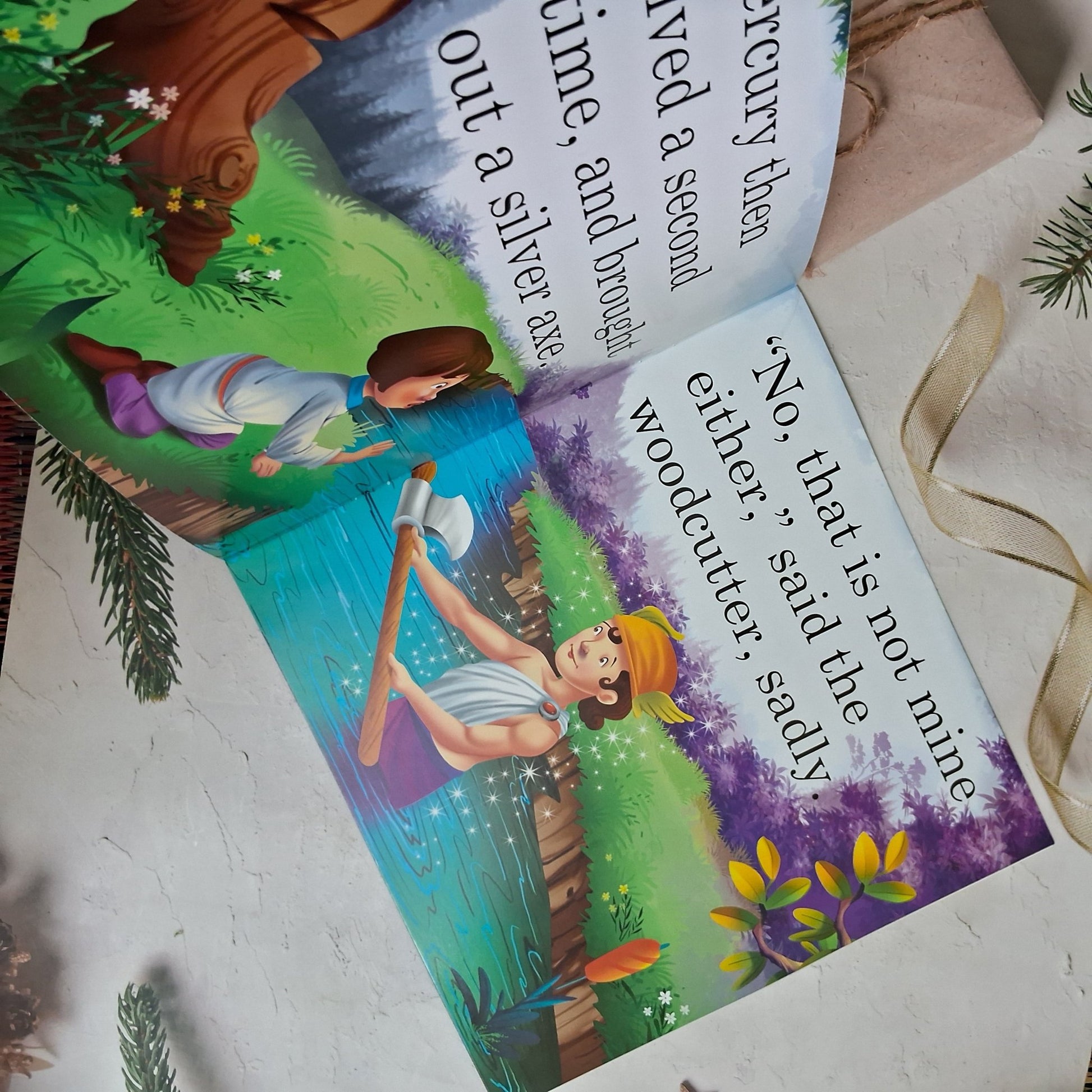 Mercury and the WoodCutter - Large Print - We Are Turners