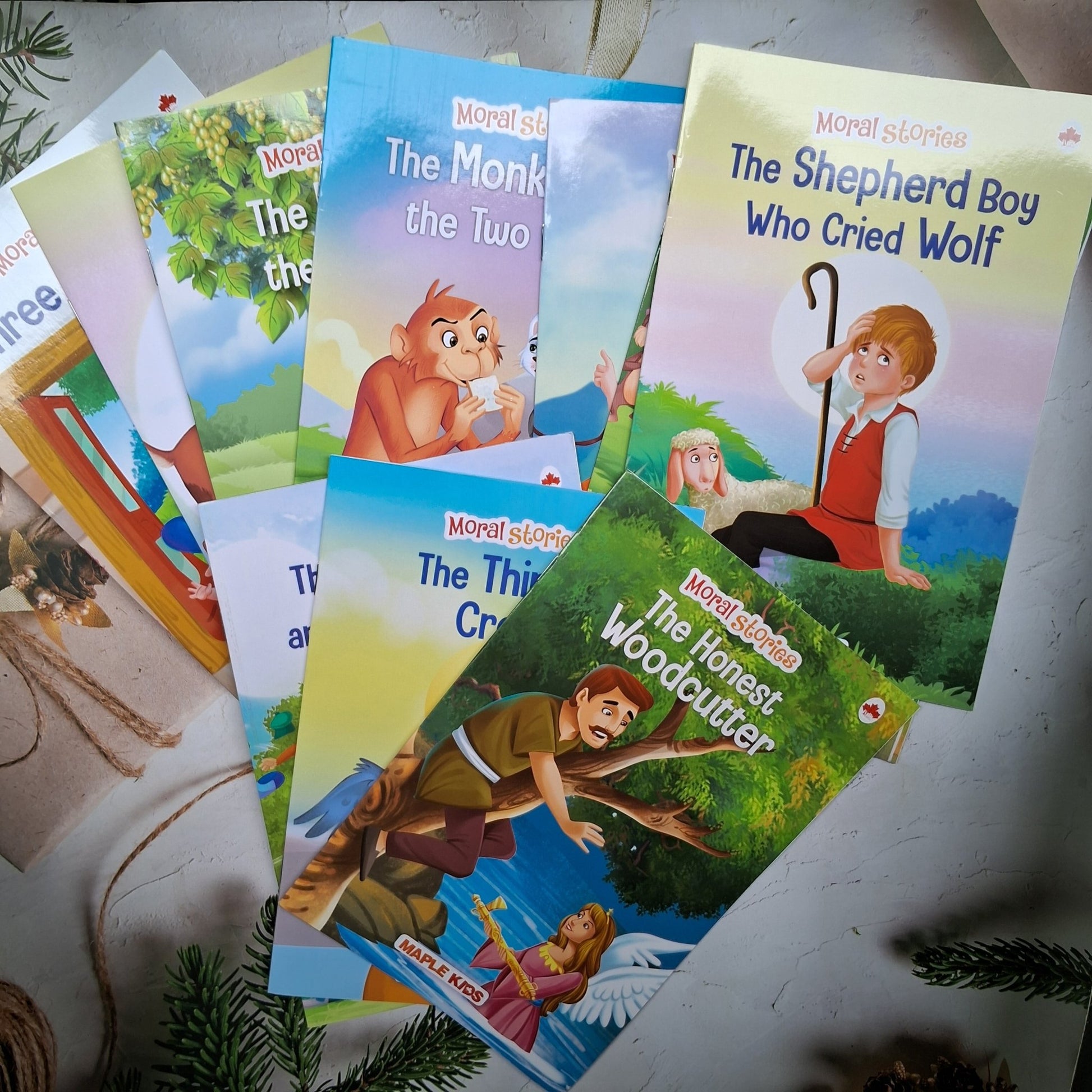 Moral Story Books for Kids (Set of 10 Books) - We Are Turners