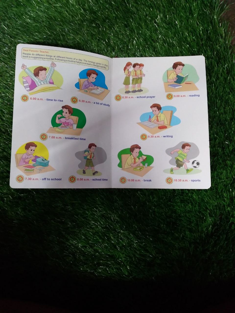 My First Book of Telling the Time - We Are Turners