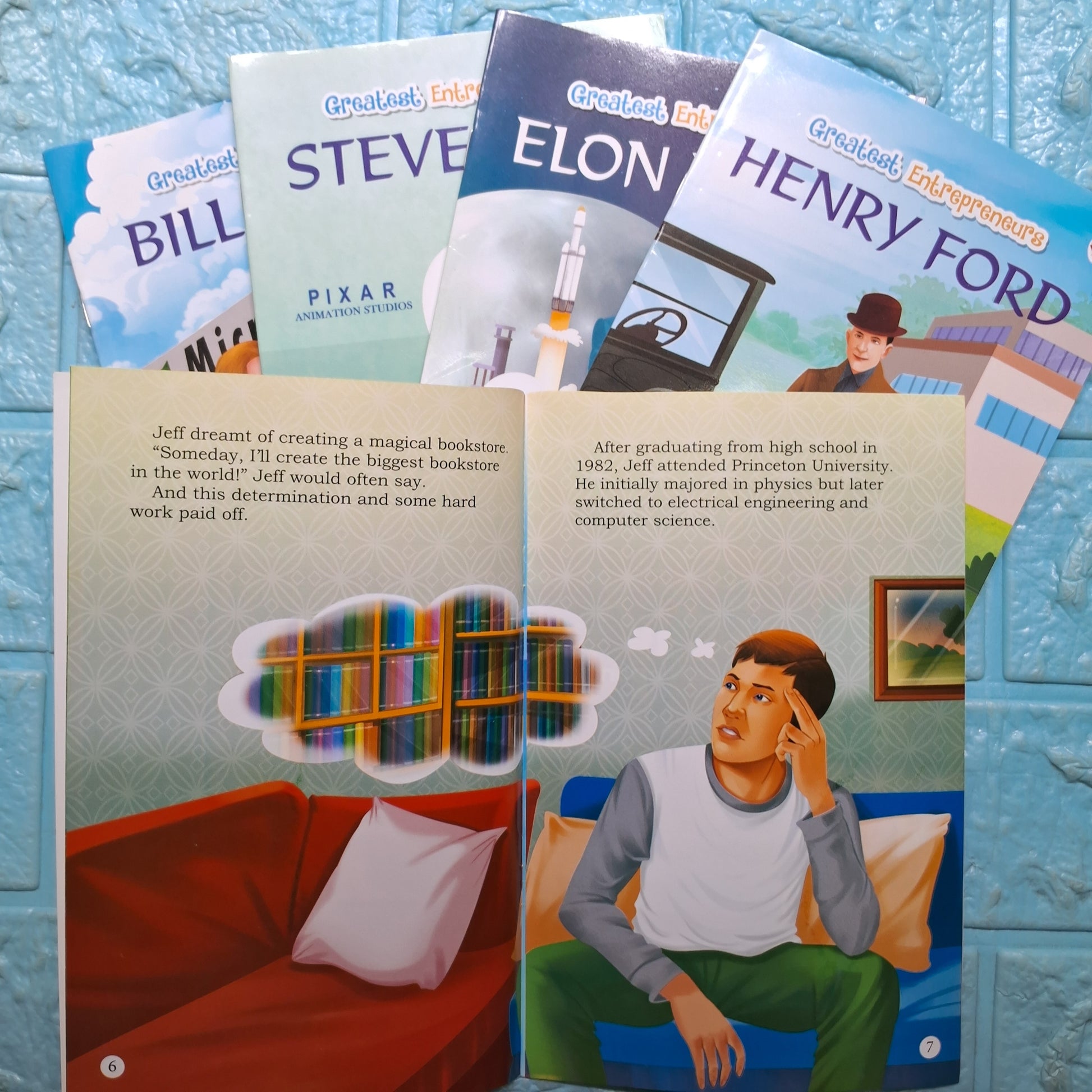 Greatest Entrepreneurs (Set of 5 Books) (Illustrated)