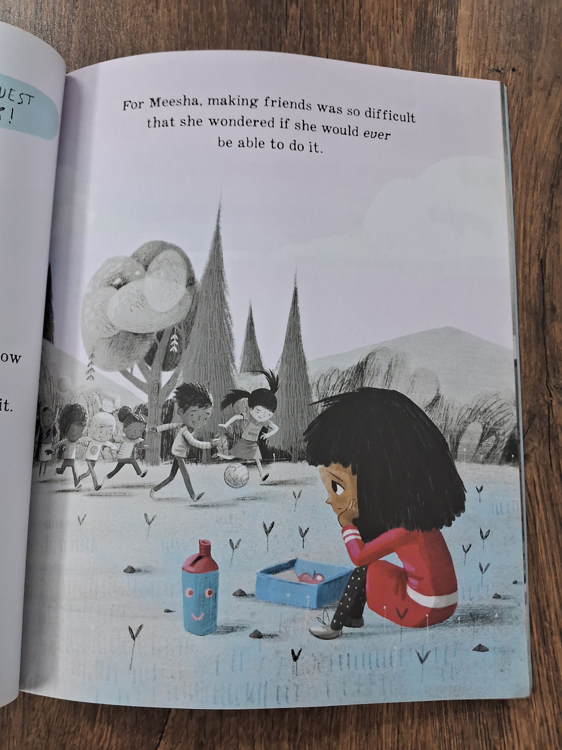 Meesha makes friends - Book on Feelings