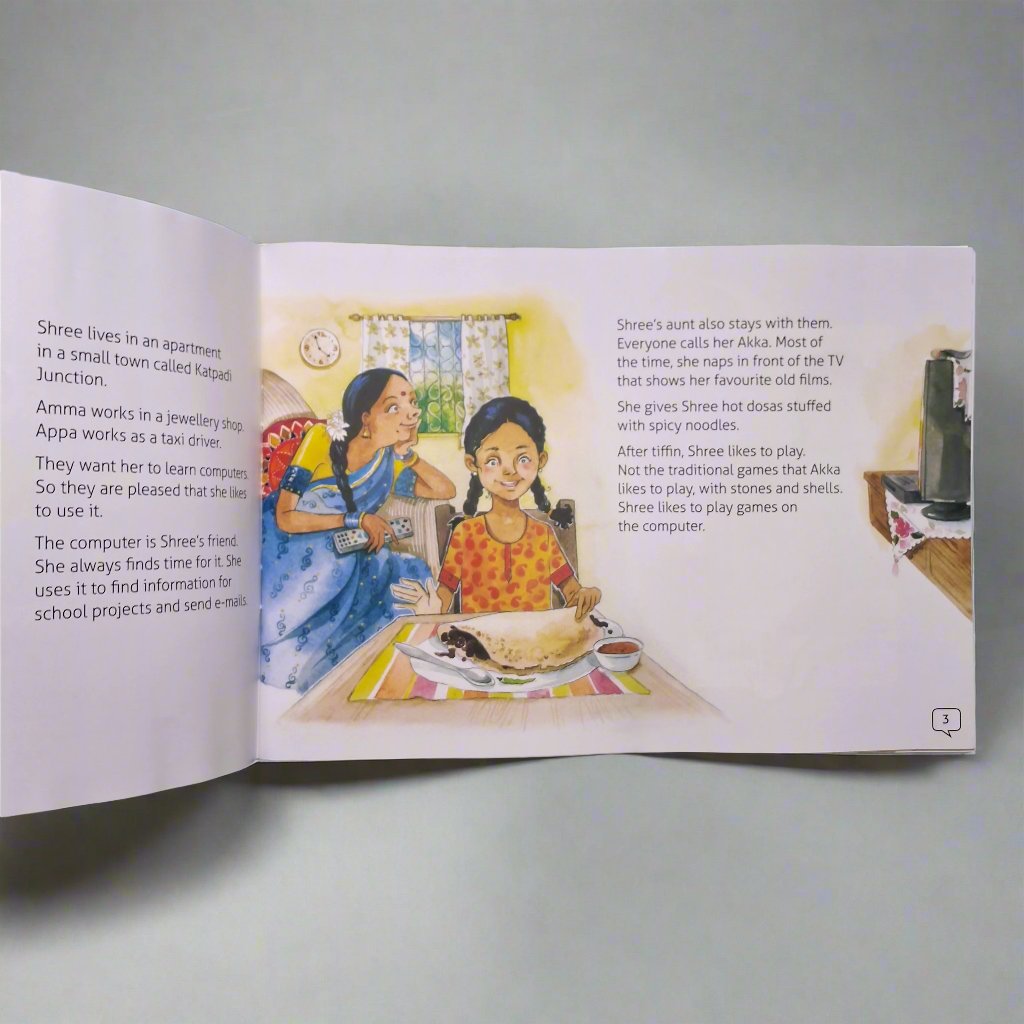 The Mystery of the Cyber Friend - English - Level4 - Pratham