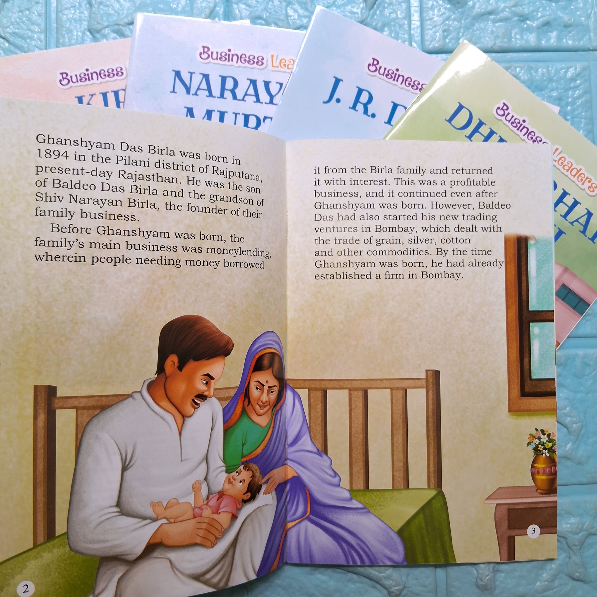 Indian Business Leaders (Set of 5 Books) (Illustrated)