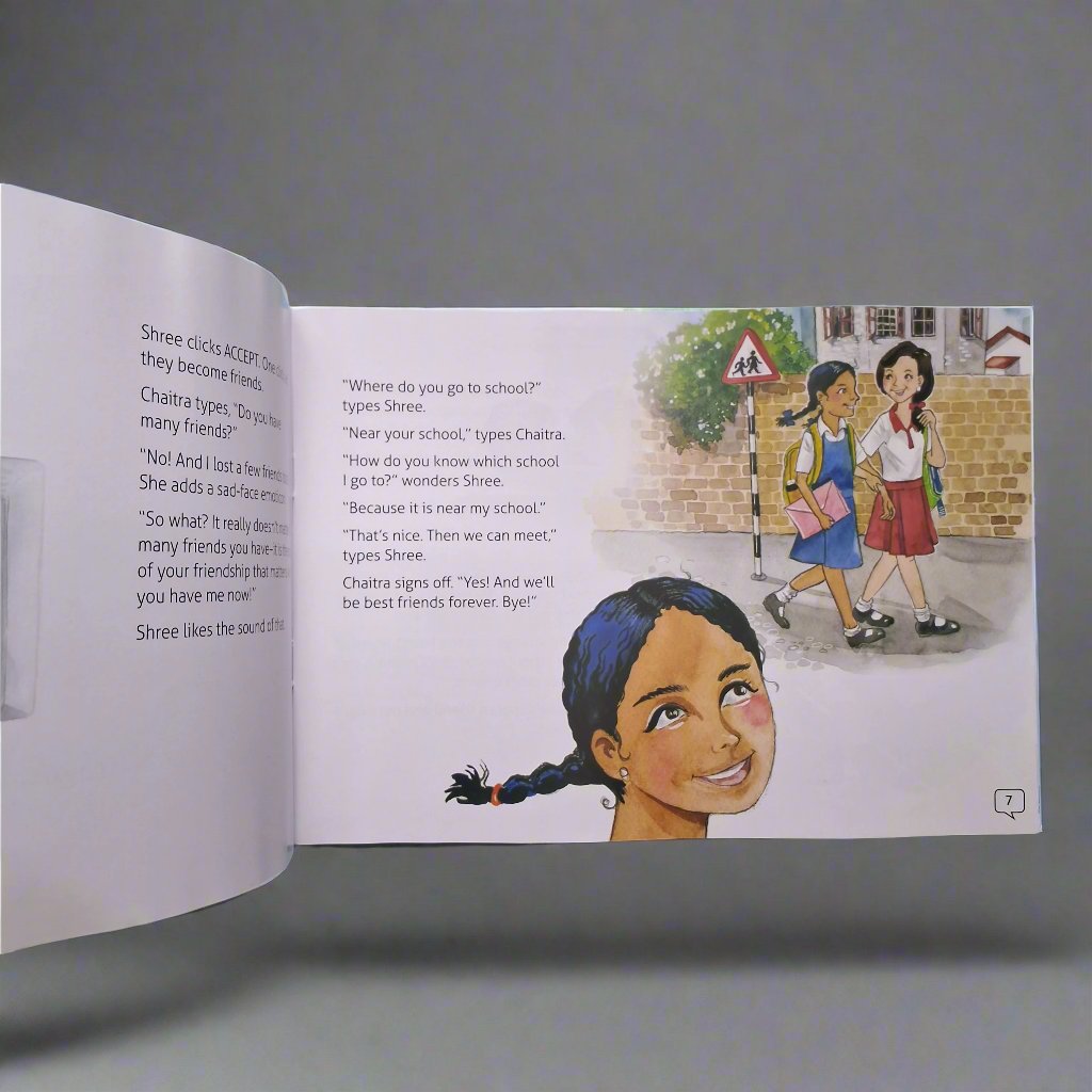 The Mystery of the Cyber Friend - English - Level4 - Pratham