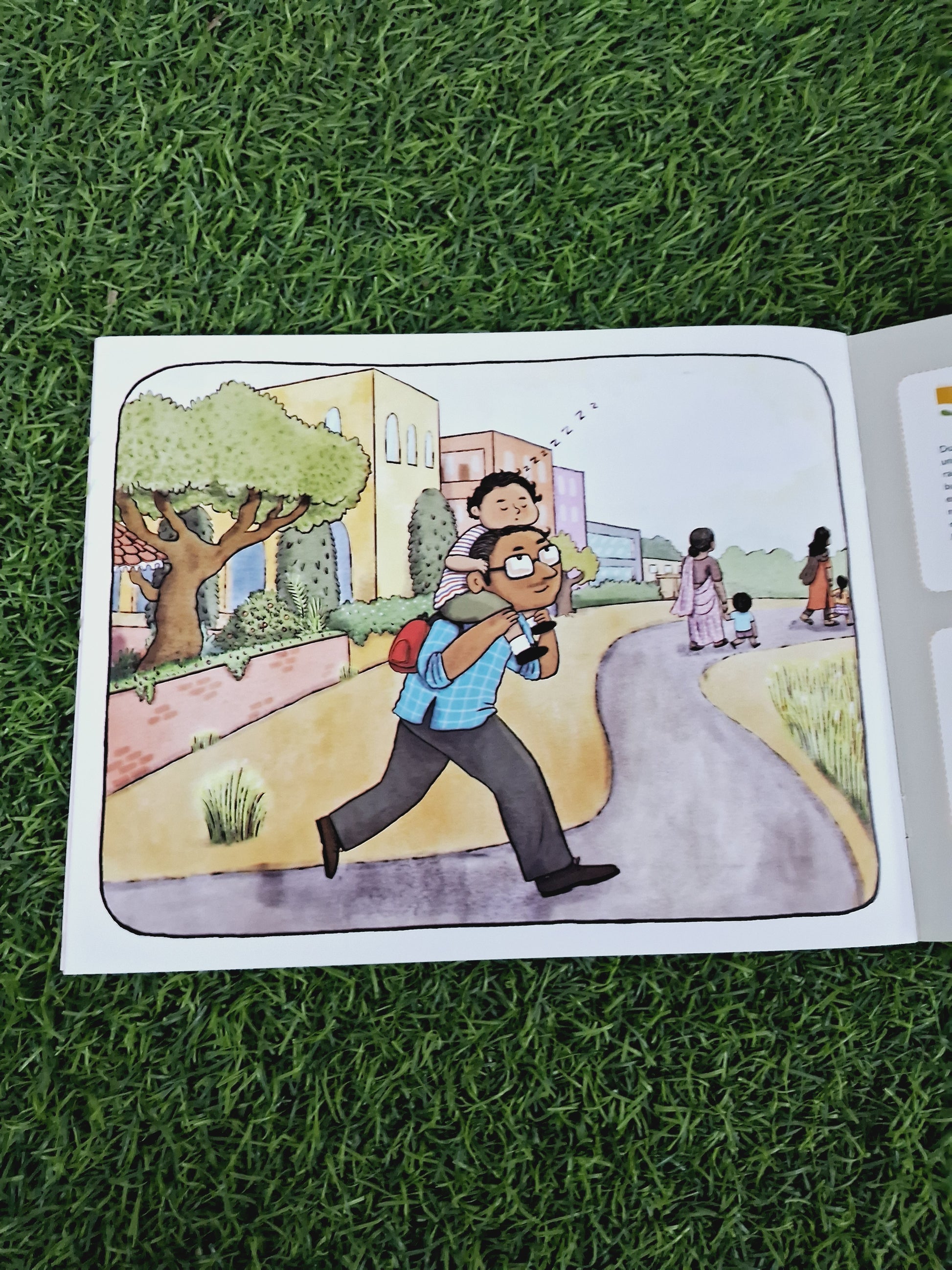Ikru's First Day of School - Pratham English - Wordless Book