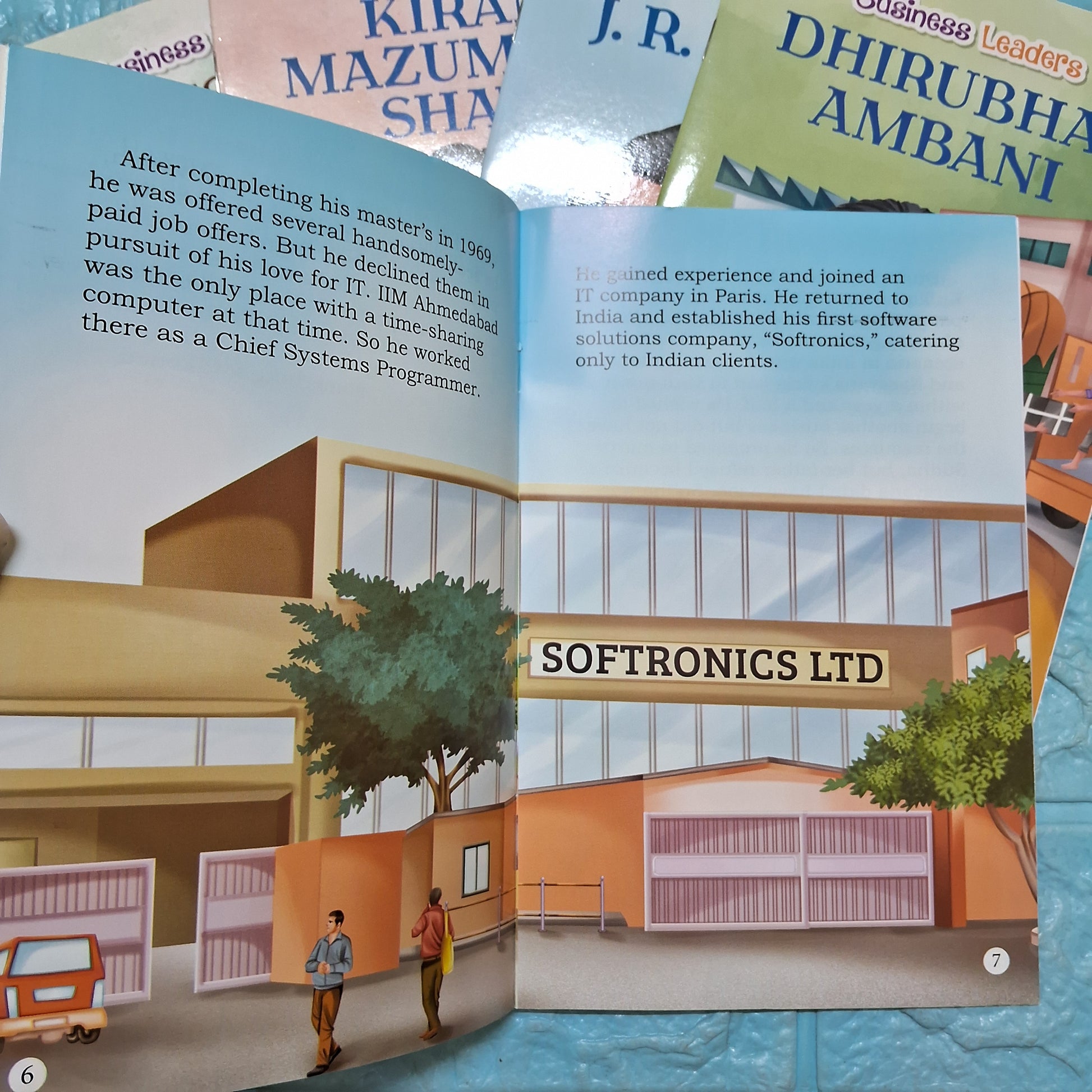 Indian Business Leaders (Set of 5 Books) (Illustrated)