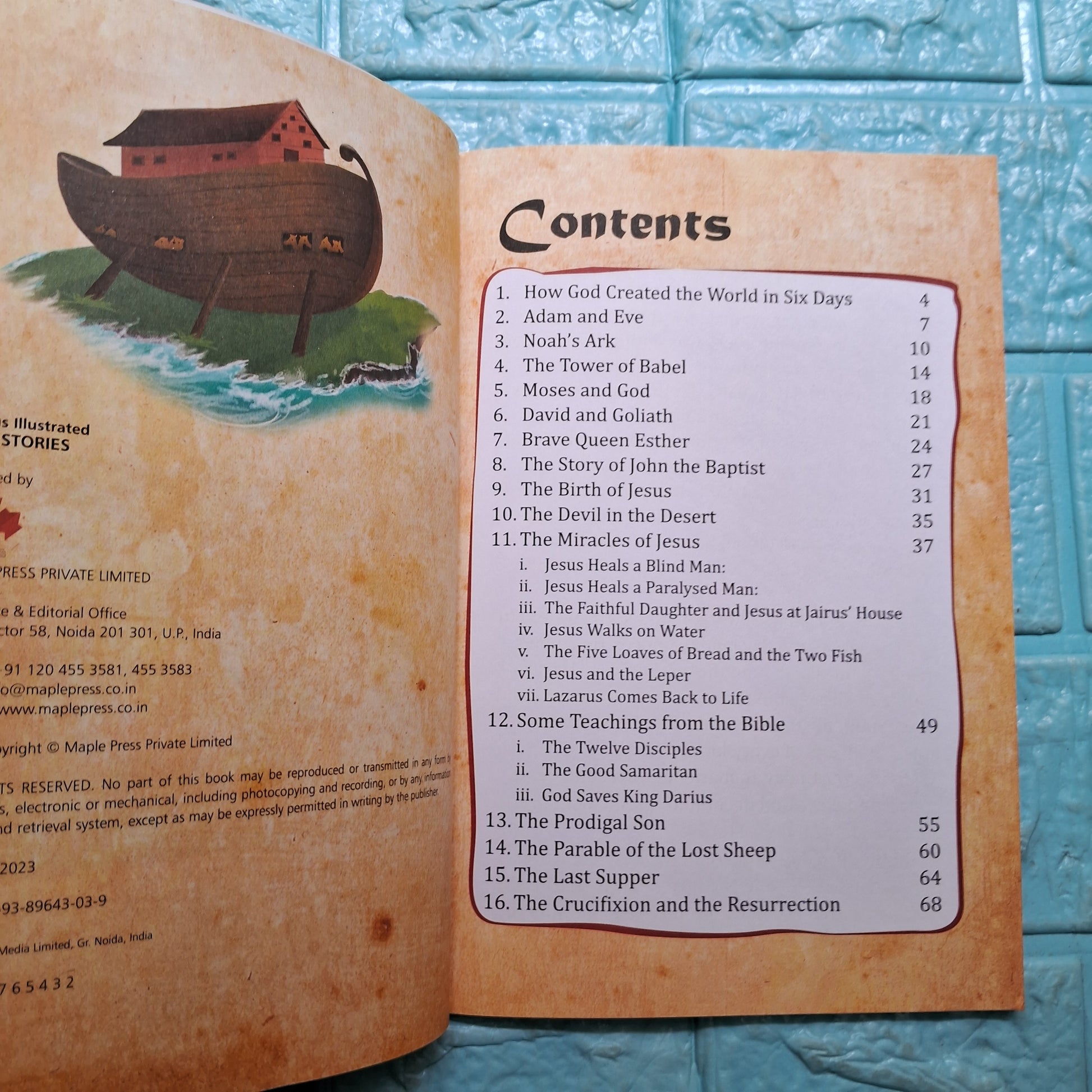 Famous Illustrated Bible Stories