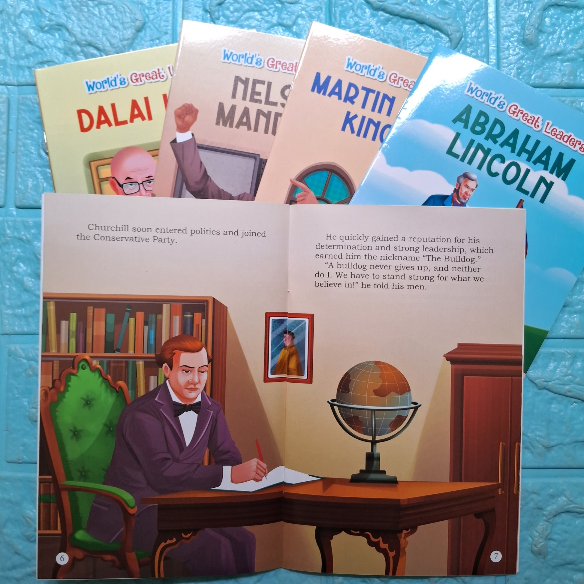 World's Great Leaders (Set of 5 
Books)