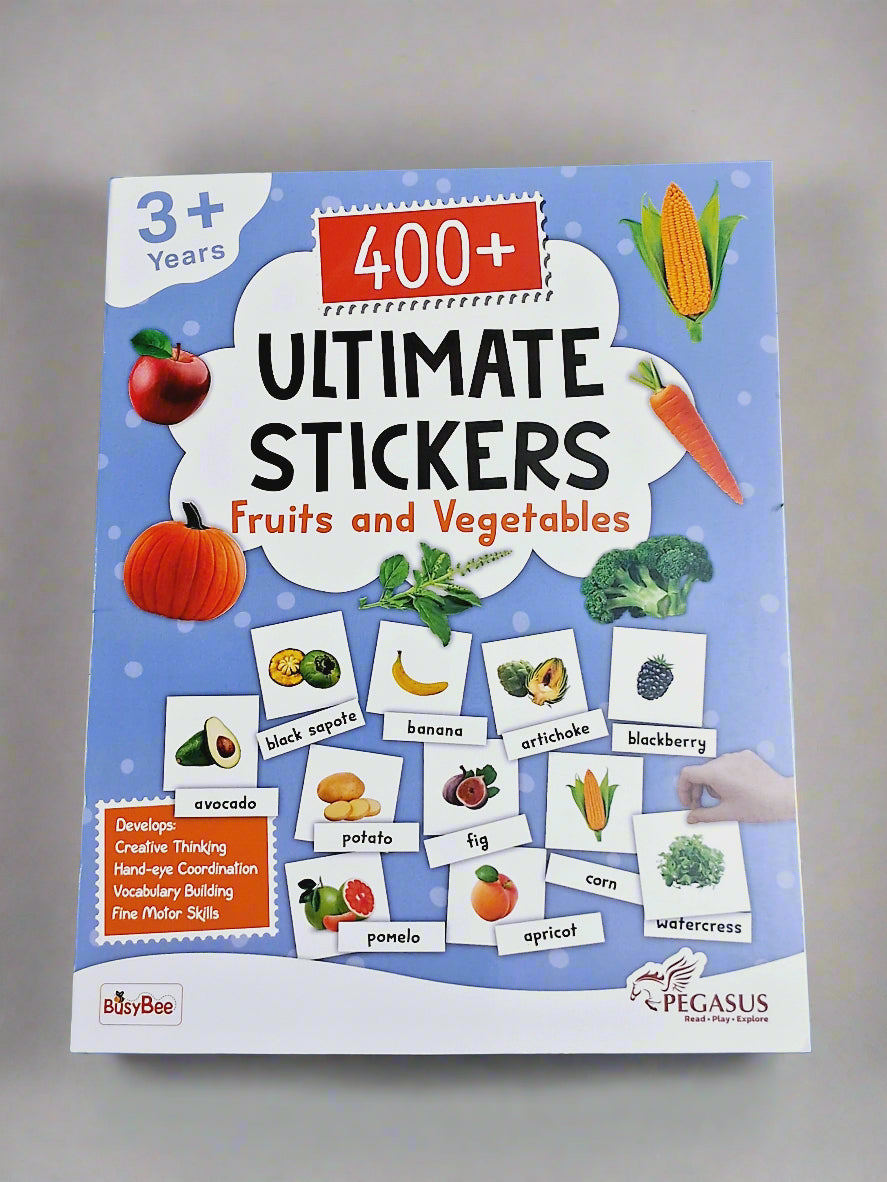 400+ Fruits & Vegetables Stickers