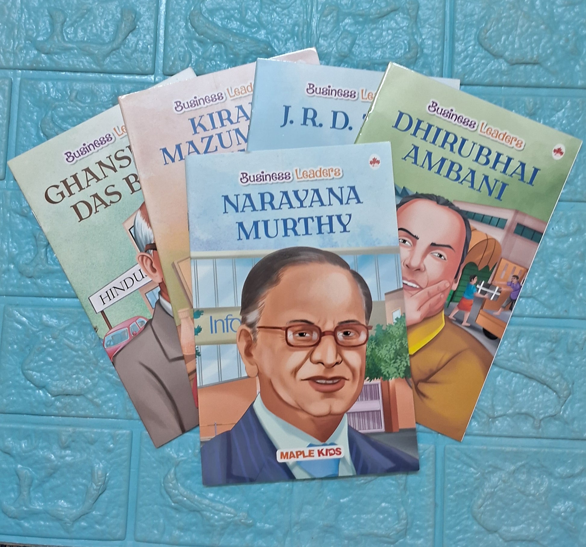 Indian Business Leaders (Set of 5 Books) (Illustrated)