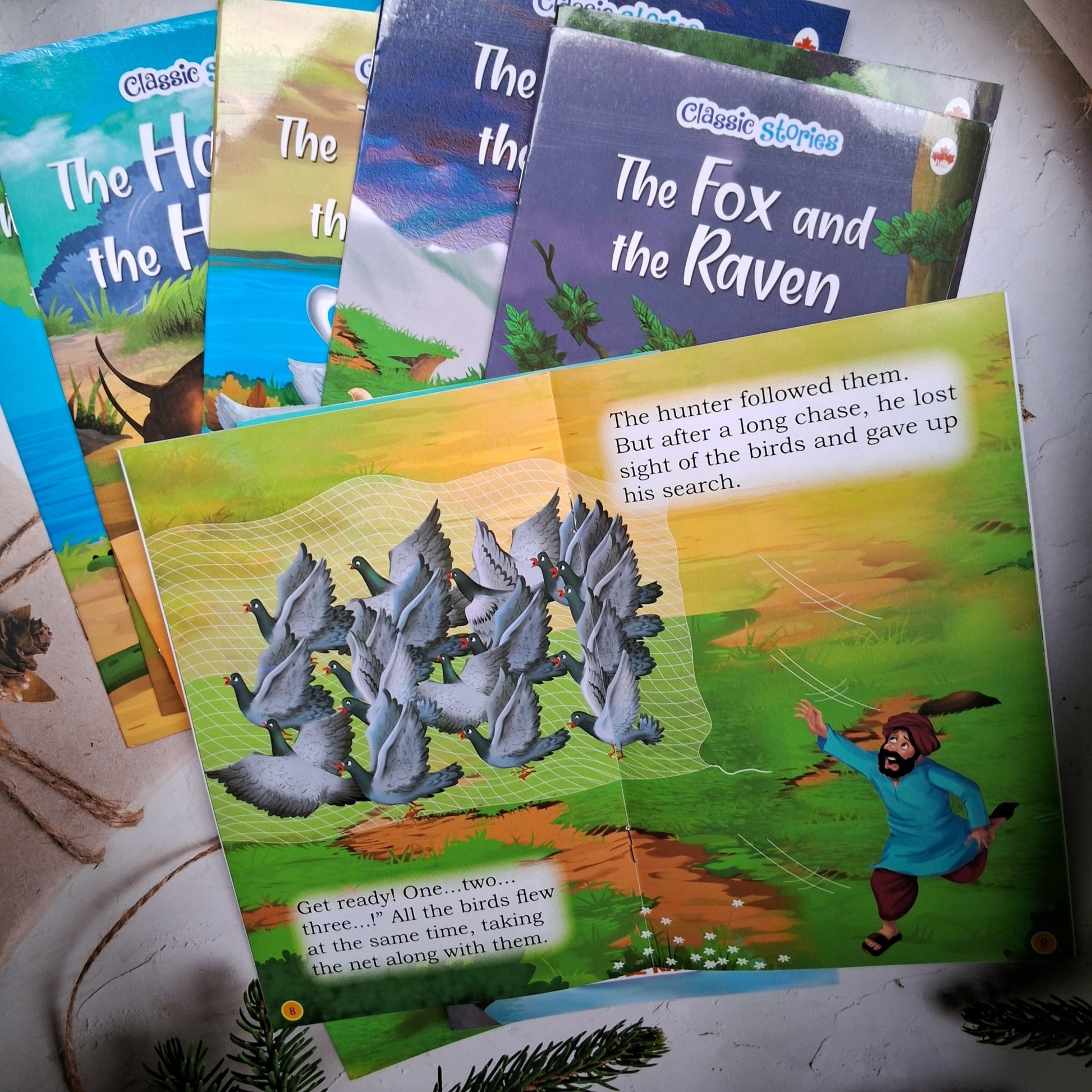 Story Books for Kids - Classic Stories (Illustrated) (Set of 10 Books) - We Are Turners