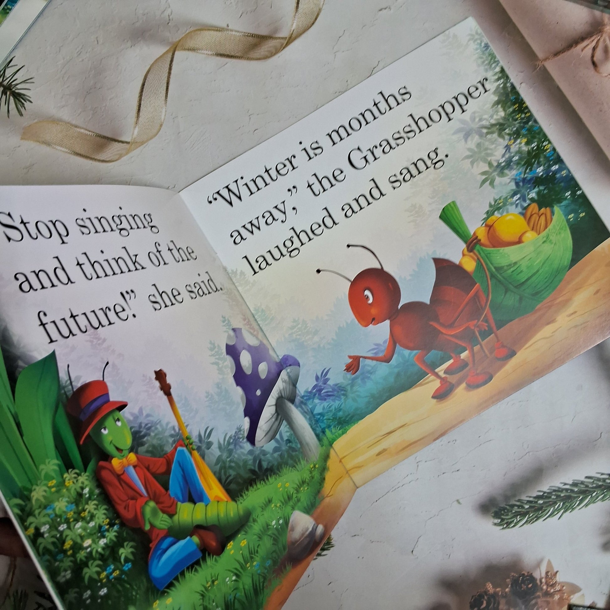 The Ant and the Grasshopper - Large Print - We Are Turners