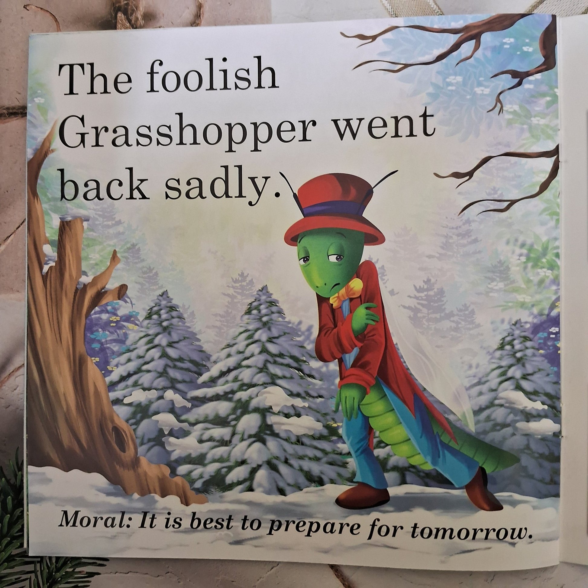 The Ant and the Grasshopper - Large Print - We Are Turners