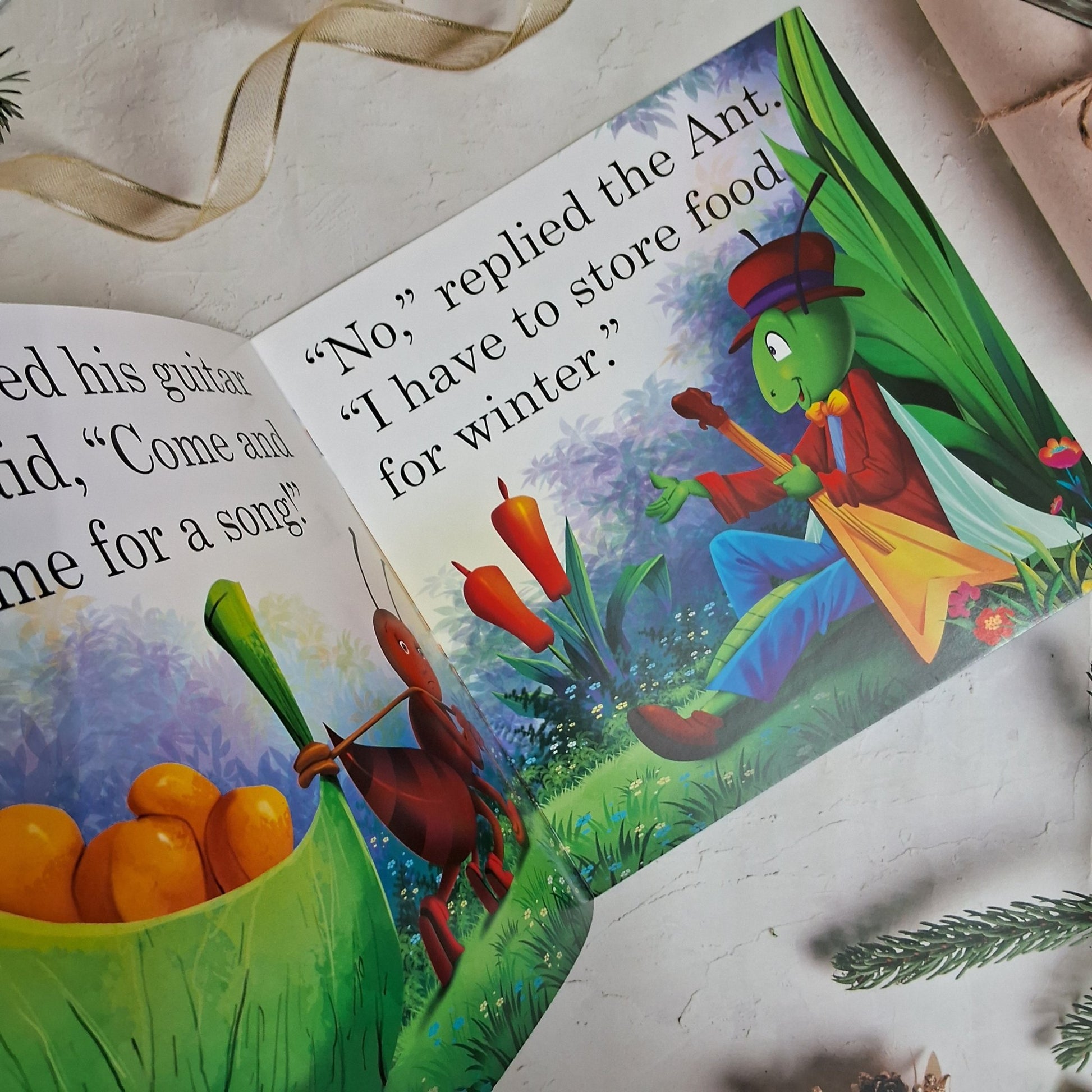 The Ant and the Grasshopper - Large Print - We Are Turners