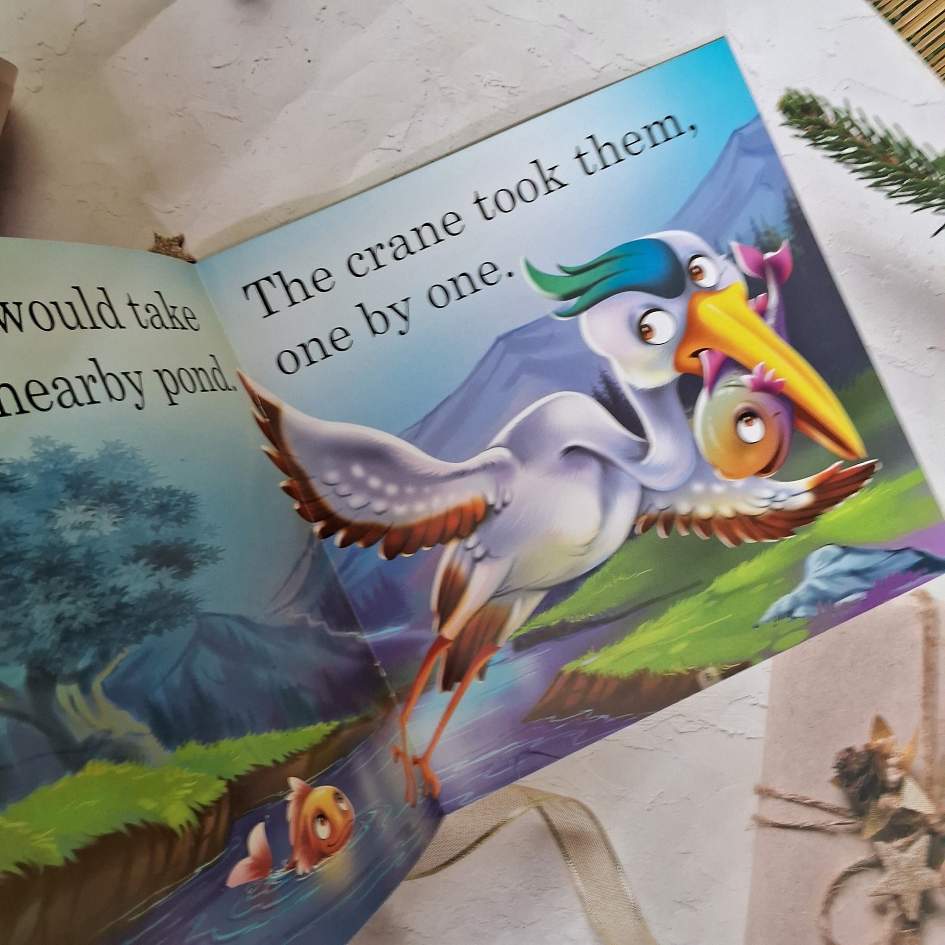 The Crab and the Crane - Large Print - We Are Turners