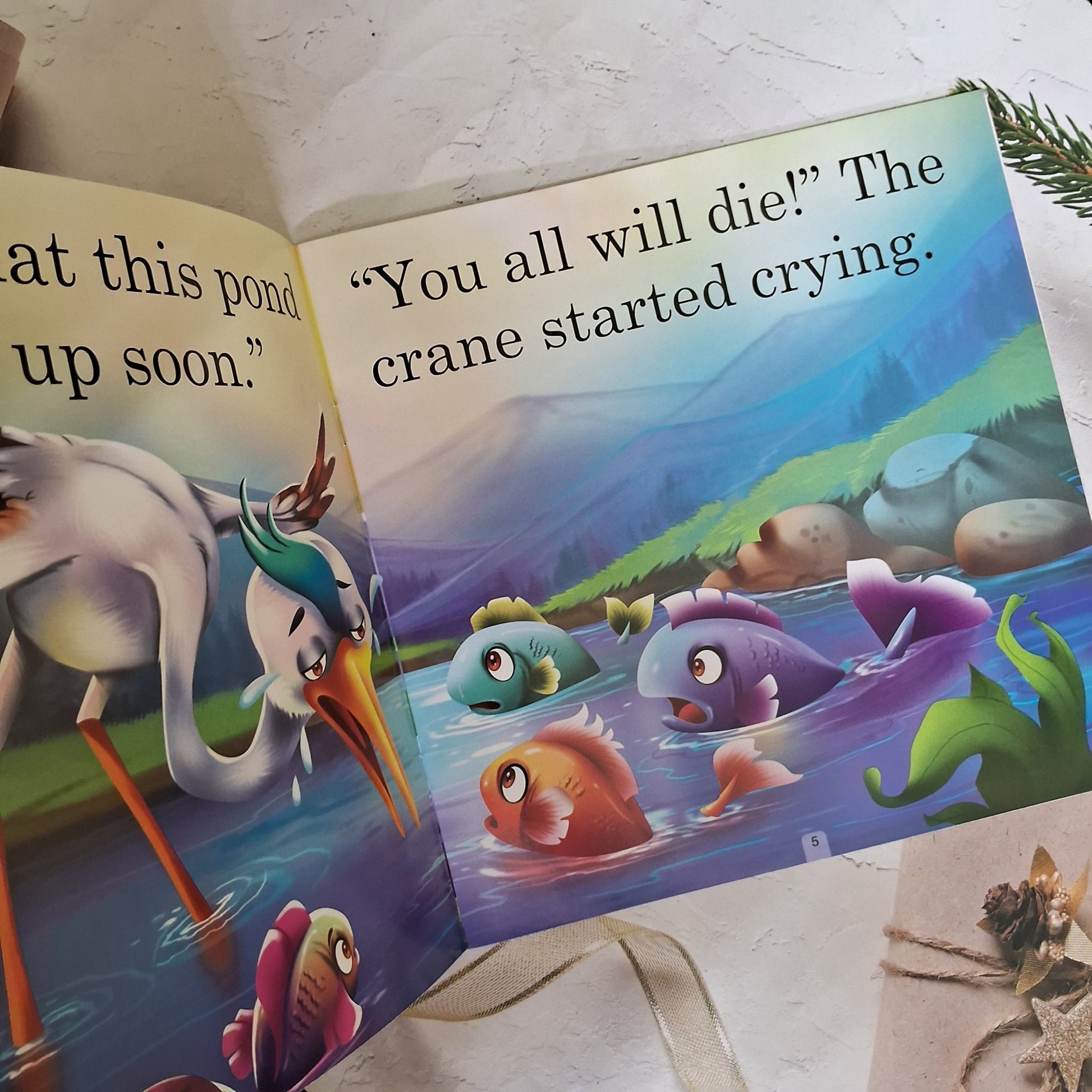 The Crab and the Crane - Large Print - We Are Turners