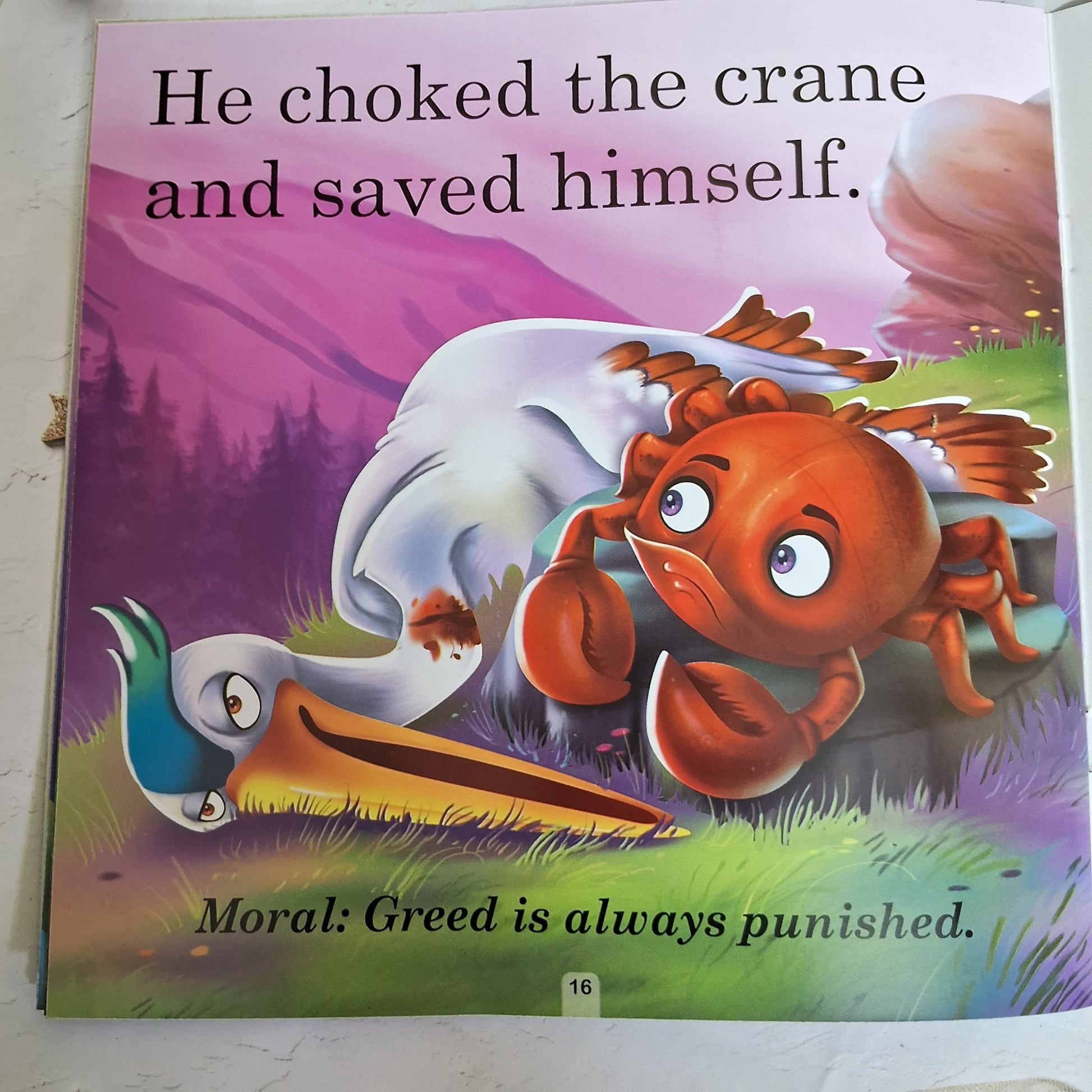 The Crab and the Crane - Large Print - We Are Turners