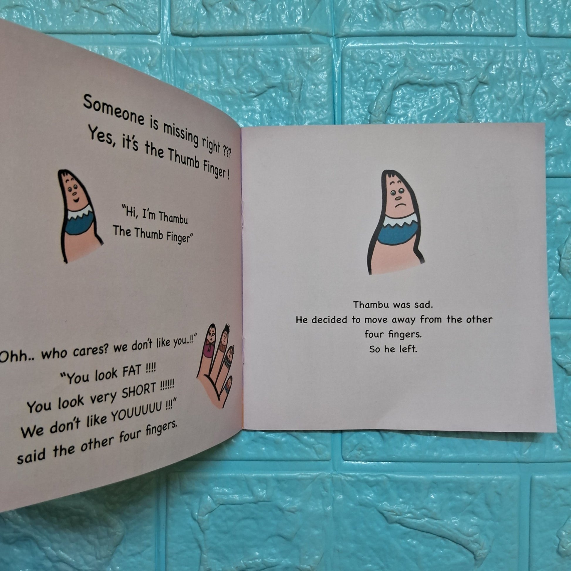 The Five Little Finger Friends - We Are Turners