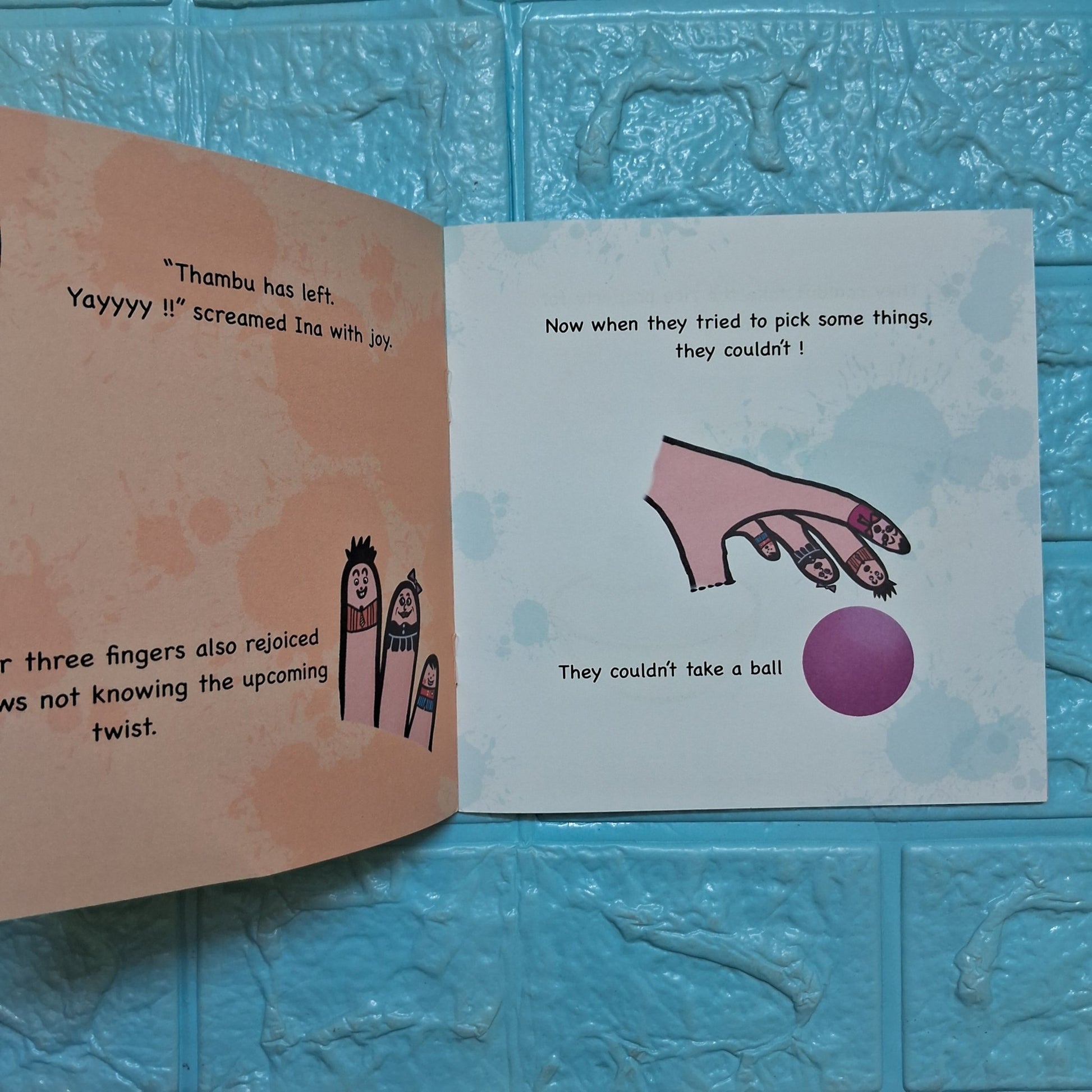 The Five Little Finger Friends - We Are Turners