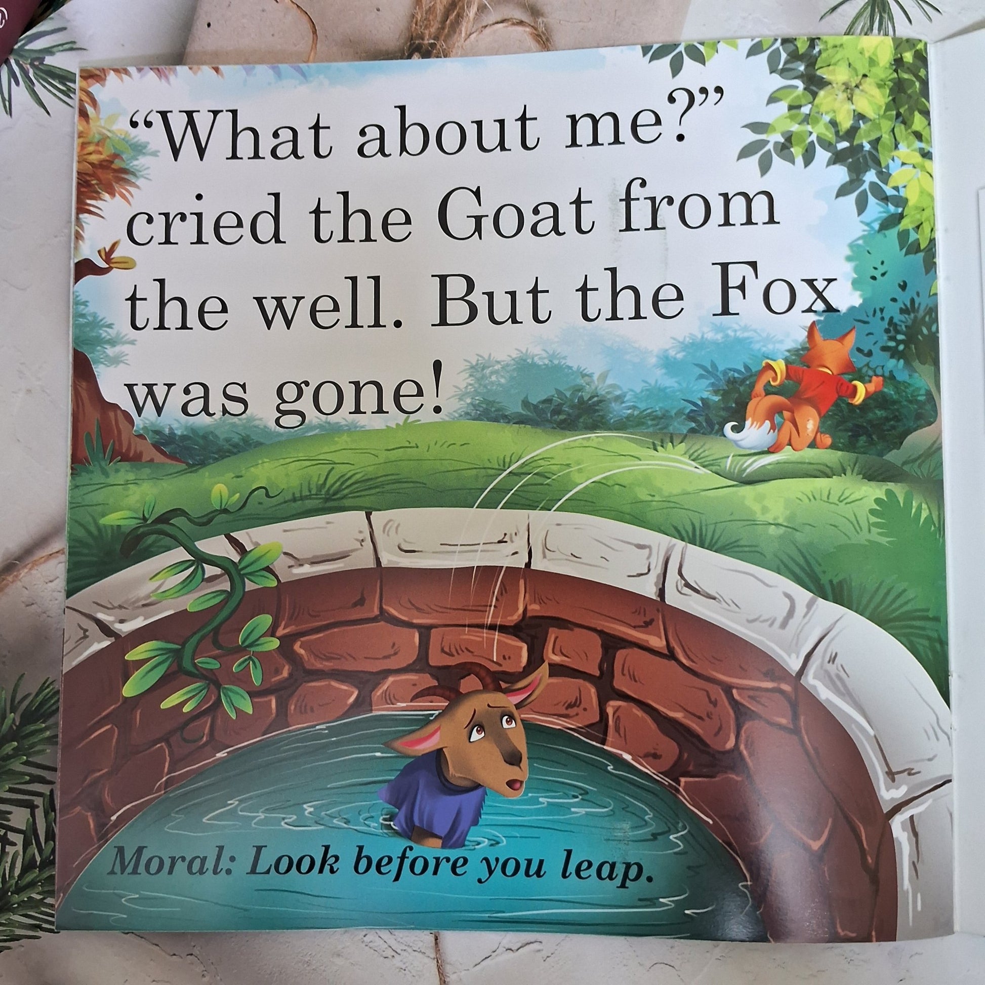 The Fox and the Goat - Large Print - We Are Turners