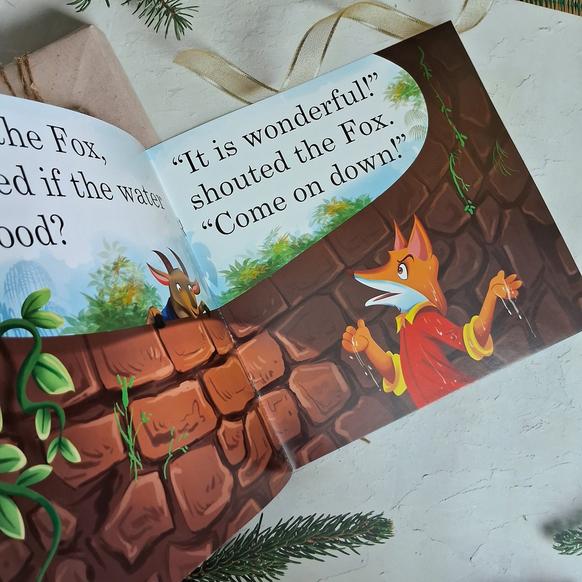 The Fox and the Goat - Large Print - We Are Turners