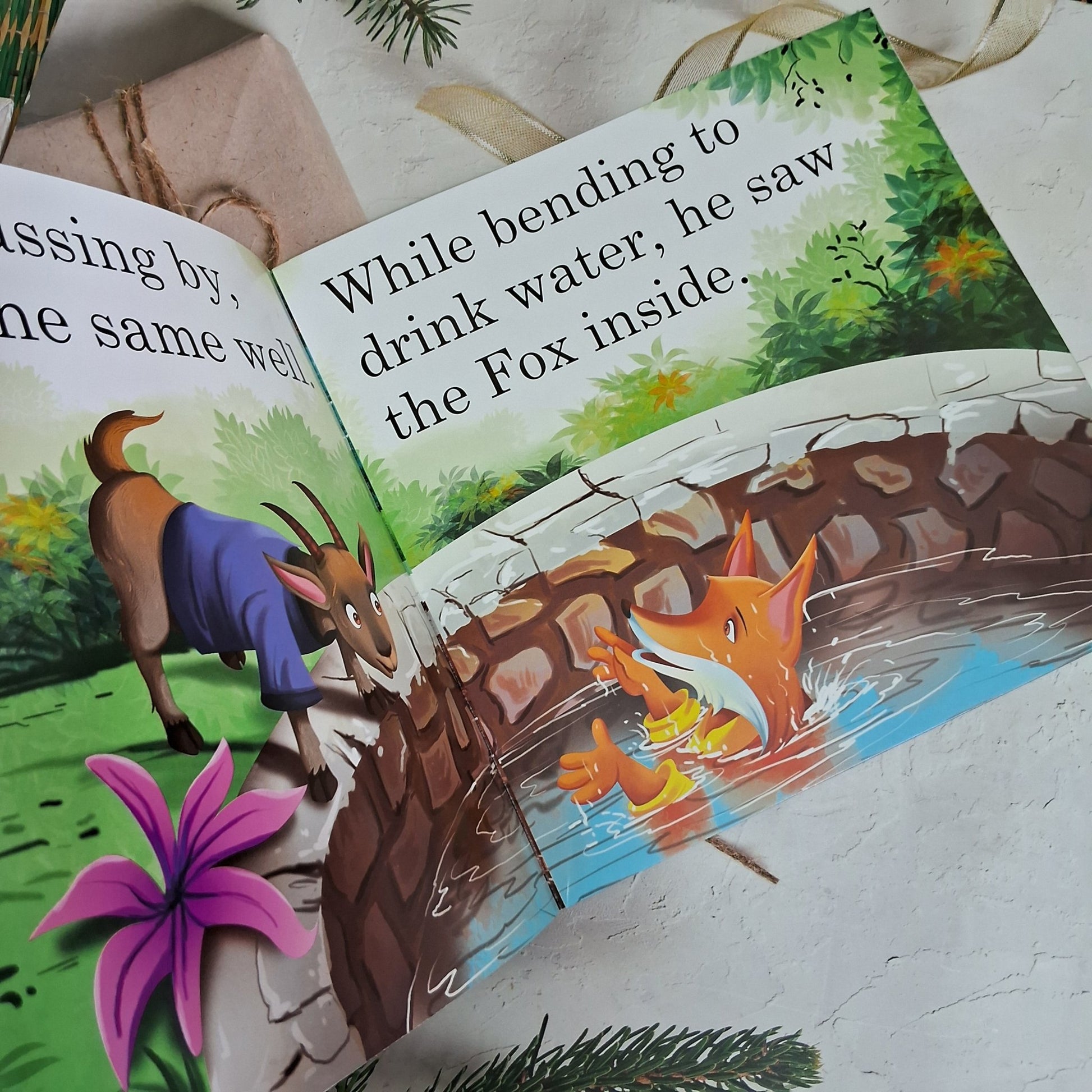 The Fox and the Goat - Large Print - We Are Turners