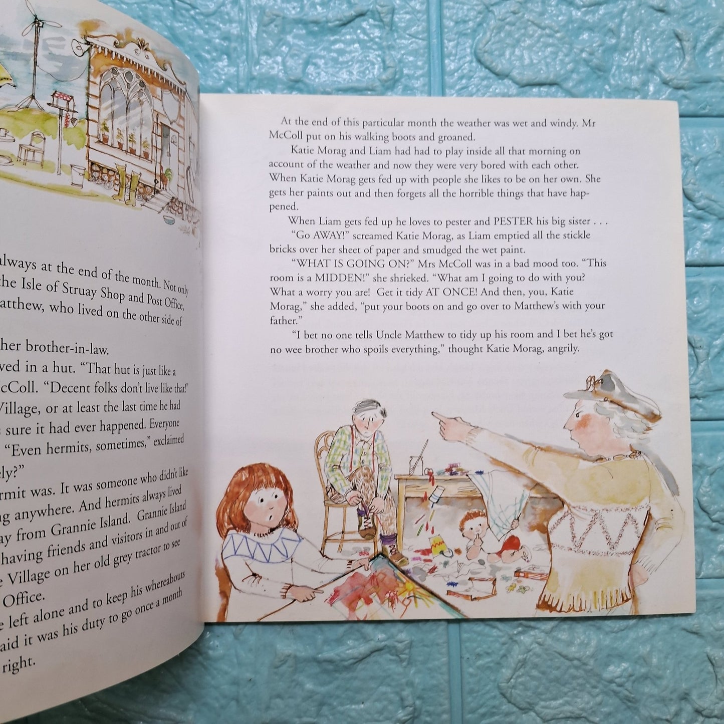 The Kattie Morag Story book - Very Good Condition Paperback - We Are Turners