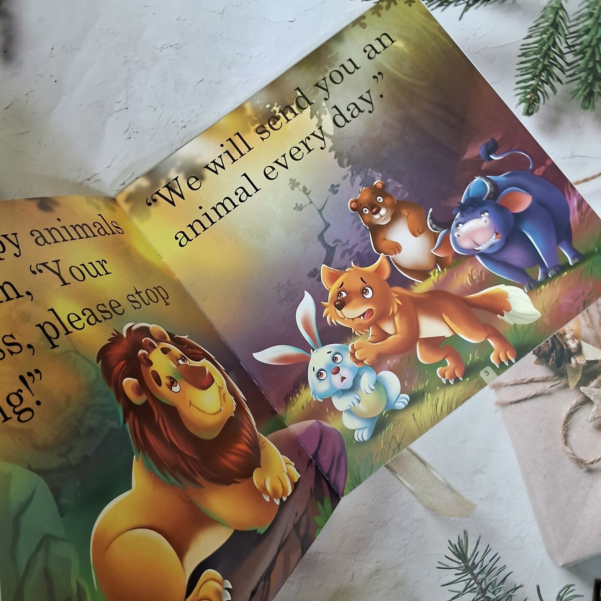 The Lion and the Hare - Large Print - We Are Turners