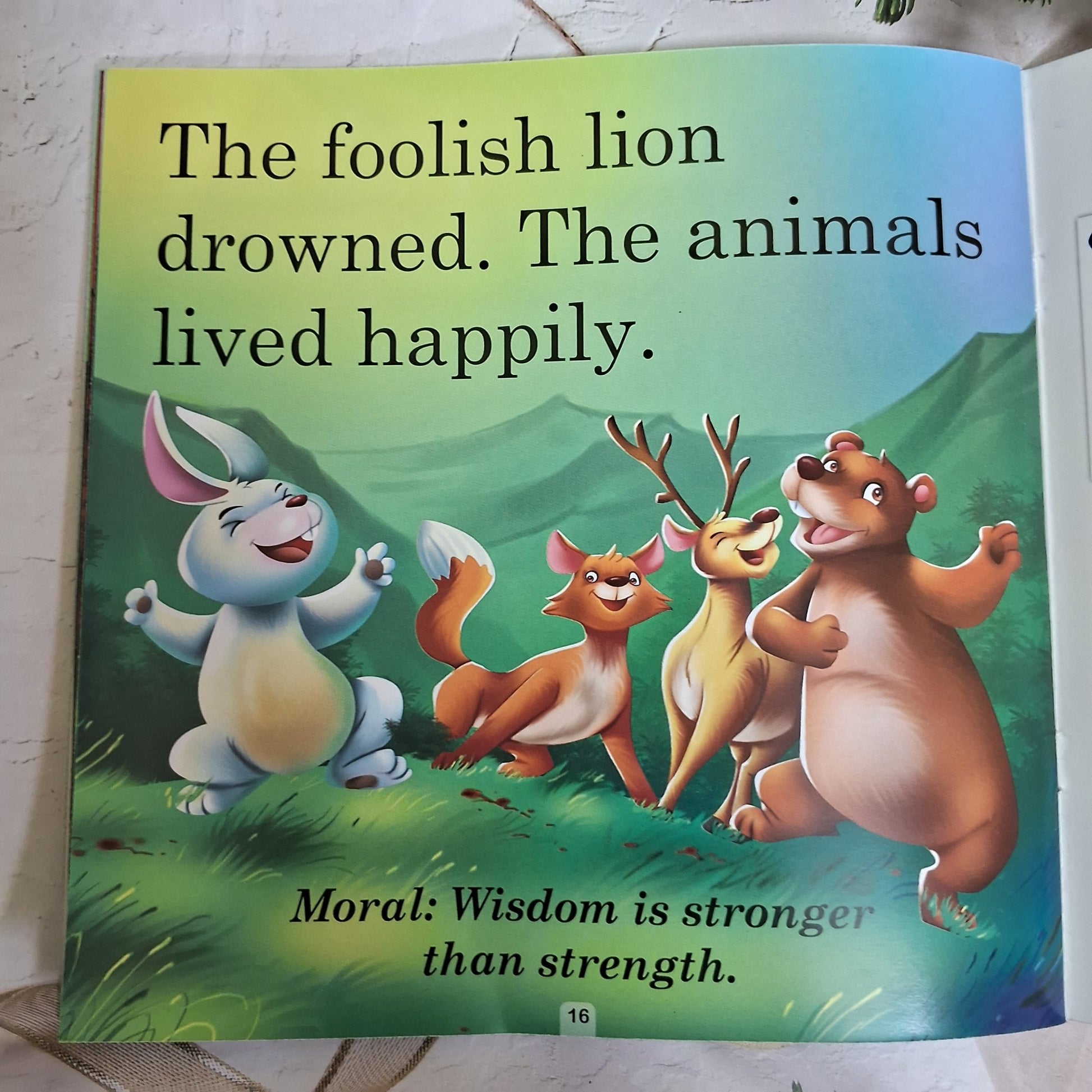 The Lion and the Hare - Large Print - We Are Turners