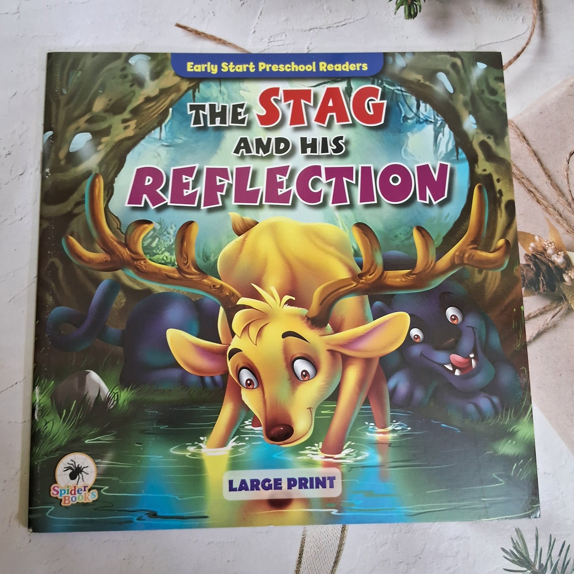 The Stag and the Reflection - Large Print - We Are Turners