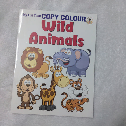 My Funtime Copy Colour - Wild Animals