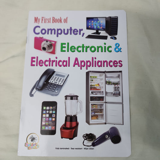 First Book of Computer,  Electronic and Electrical Appliances - for Preschoolers