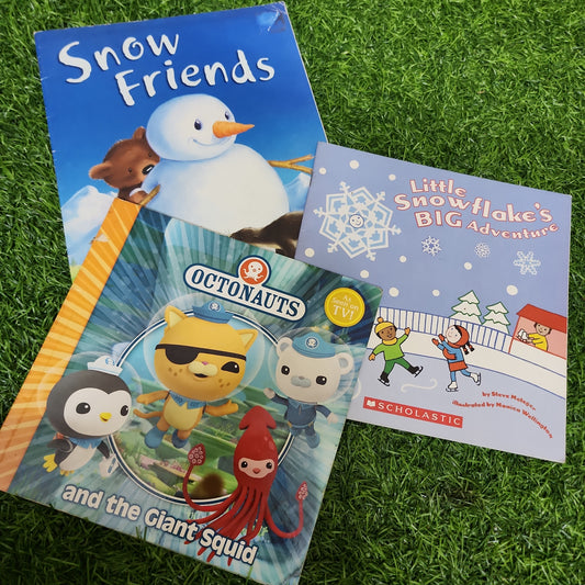 Combo - Snow Friends, Octonauts, Little Snow flake