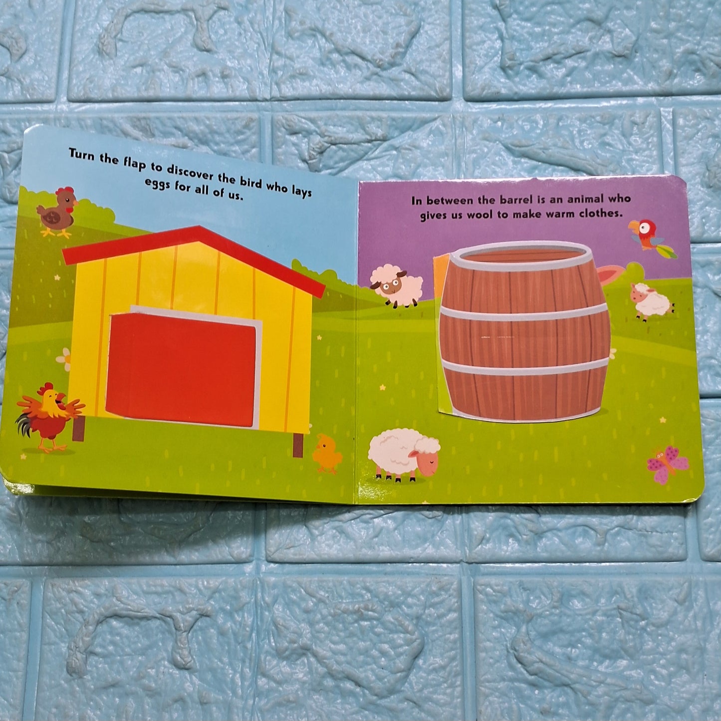 Lift A Flap : Farm Animals - Who's Hiding?