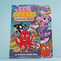 Step Cut Board Book-Sea Friends - Stock Clearance