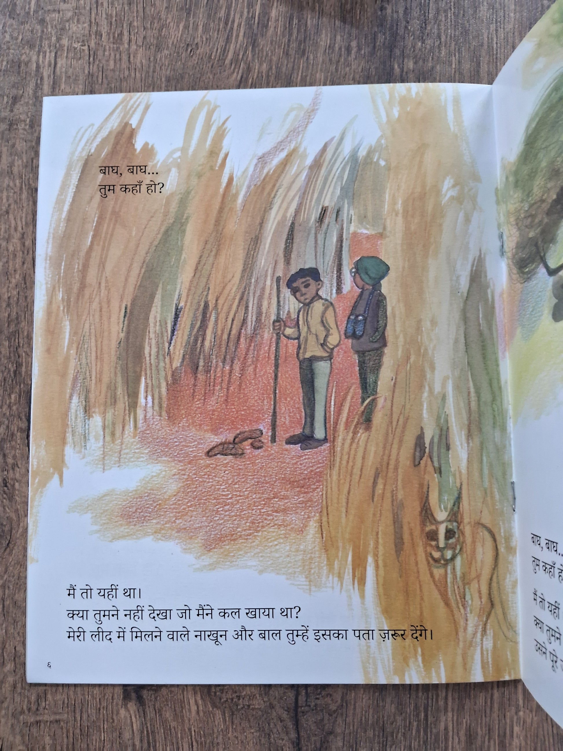 Tiger, Tiger, Where Are You? - Hindi Pratham Level2