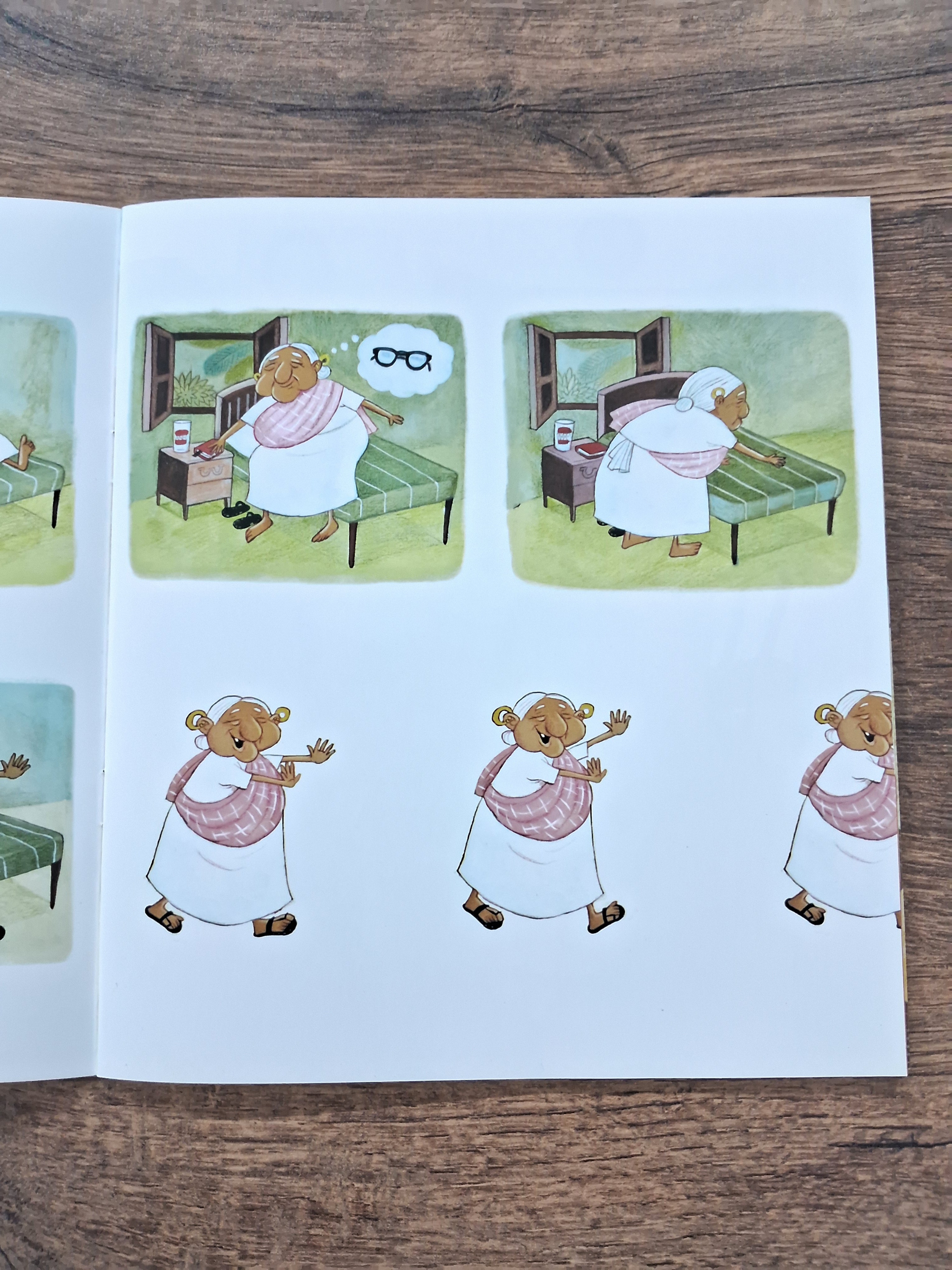 Ammachi Glasses - Wordless Book