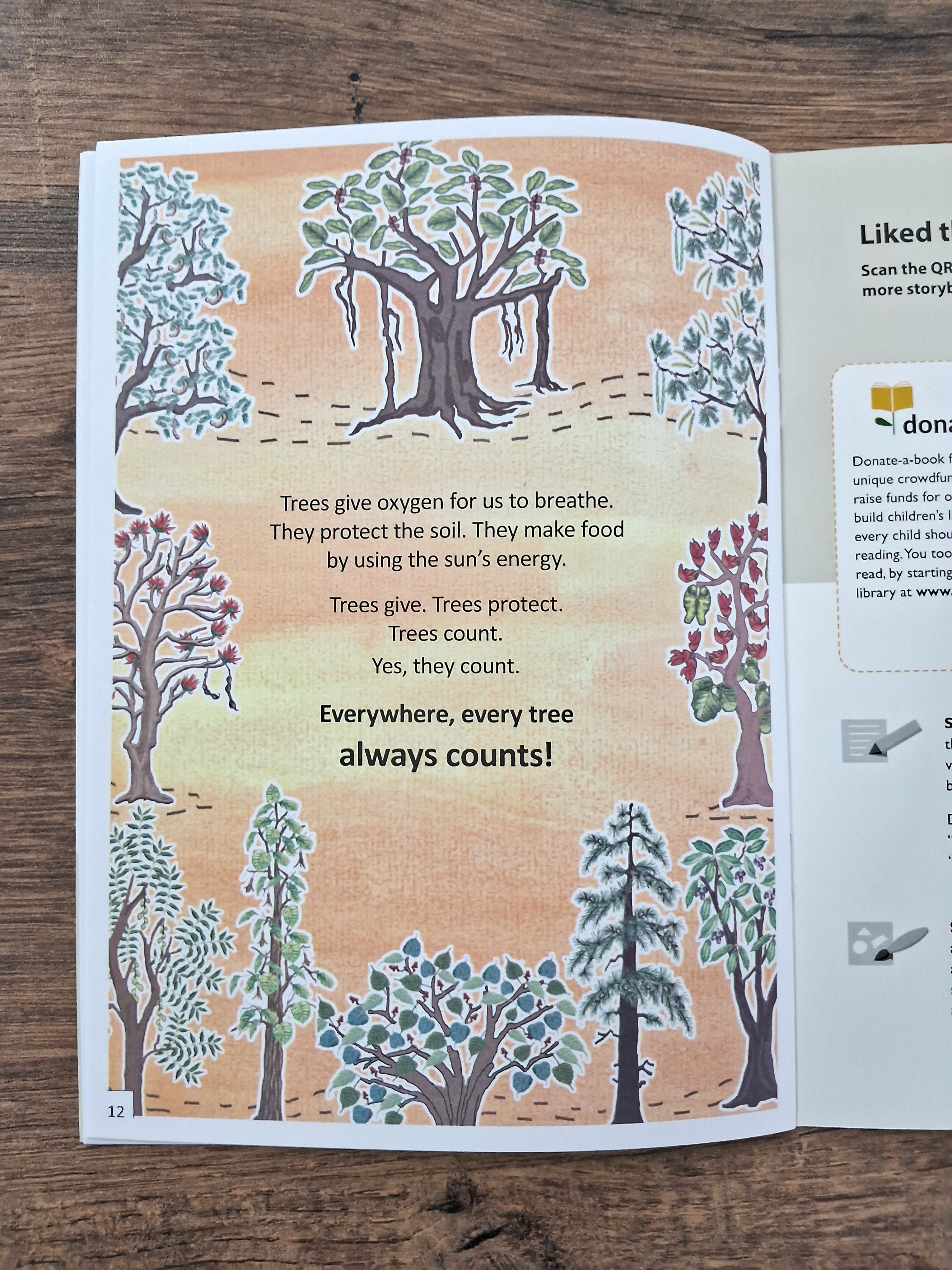Every Tree Counts! - English Pratham - Level 2