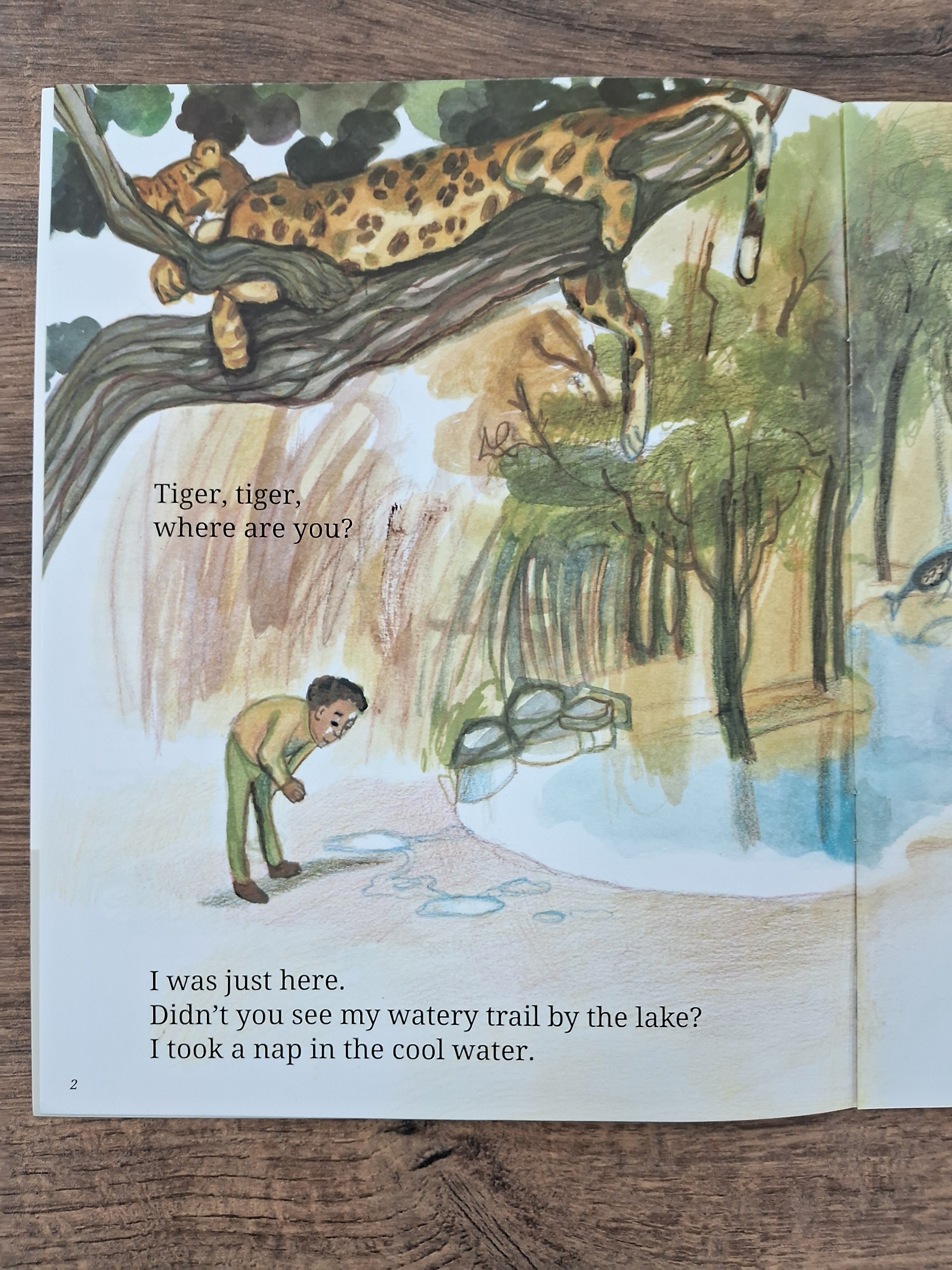 Tiger, Tiger, Where Are You? - English Pratham - Level 2