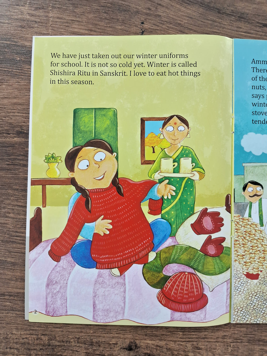 Hot Tea and warm Rugs- Winter - Pratham English - Level2